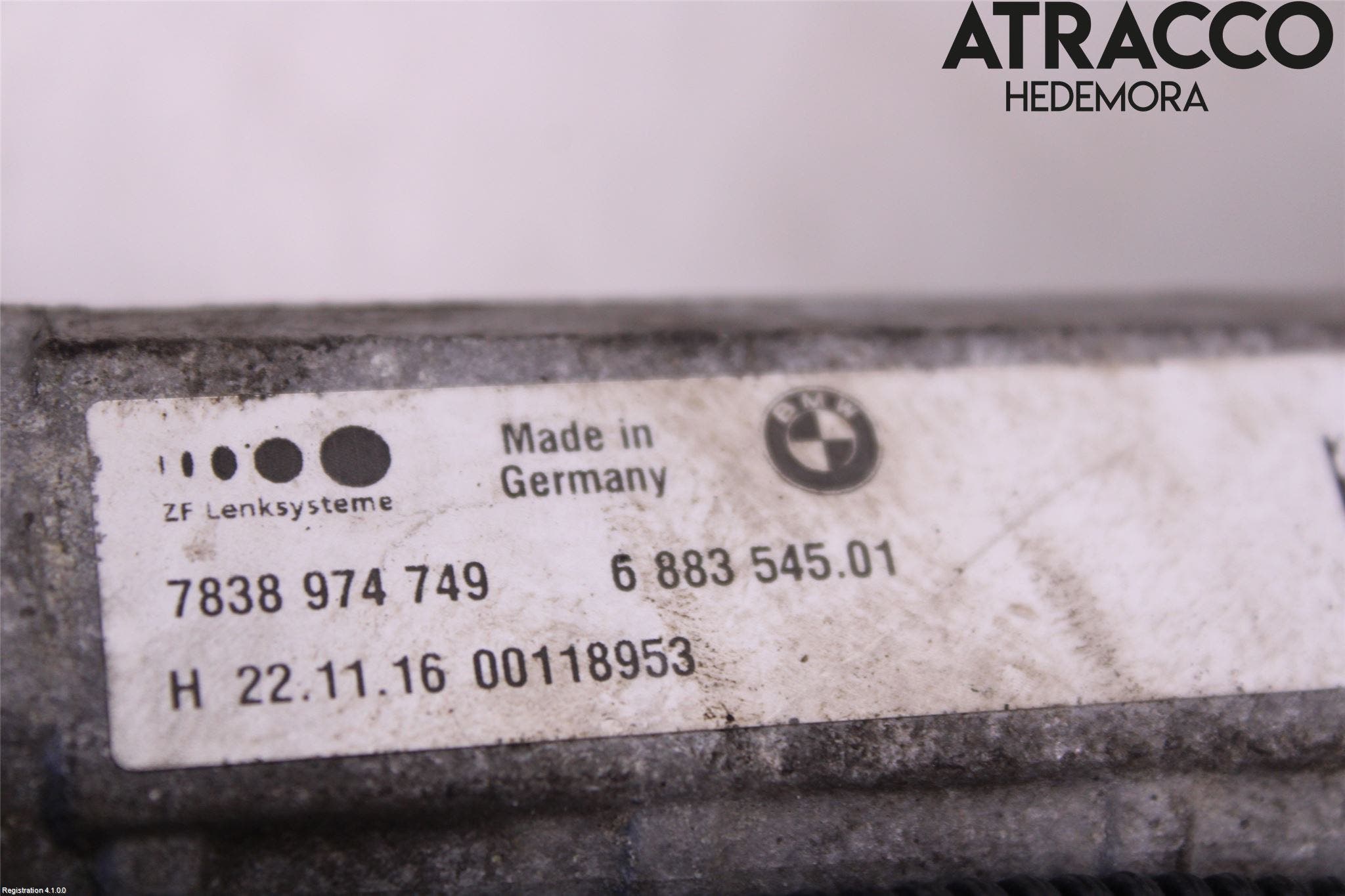 BMW 5 F10/F11/F18 09-17 Styrväxel-Snäcka Elektrisk