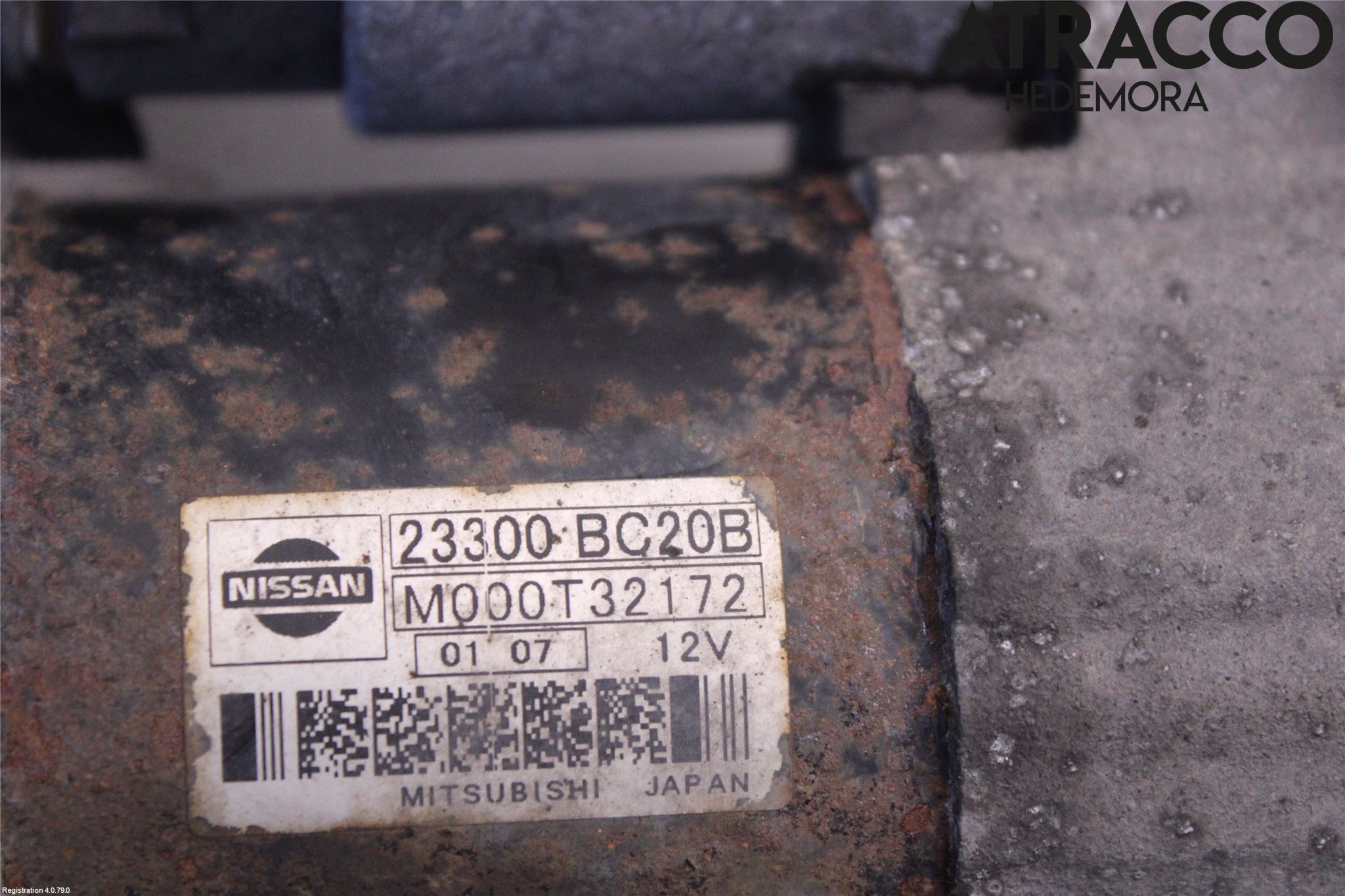 Nissan QASHQAI+2  10-14 Startmotor