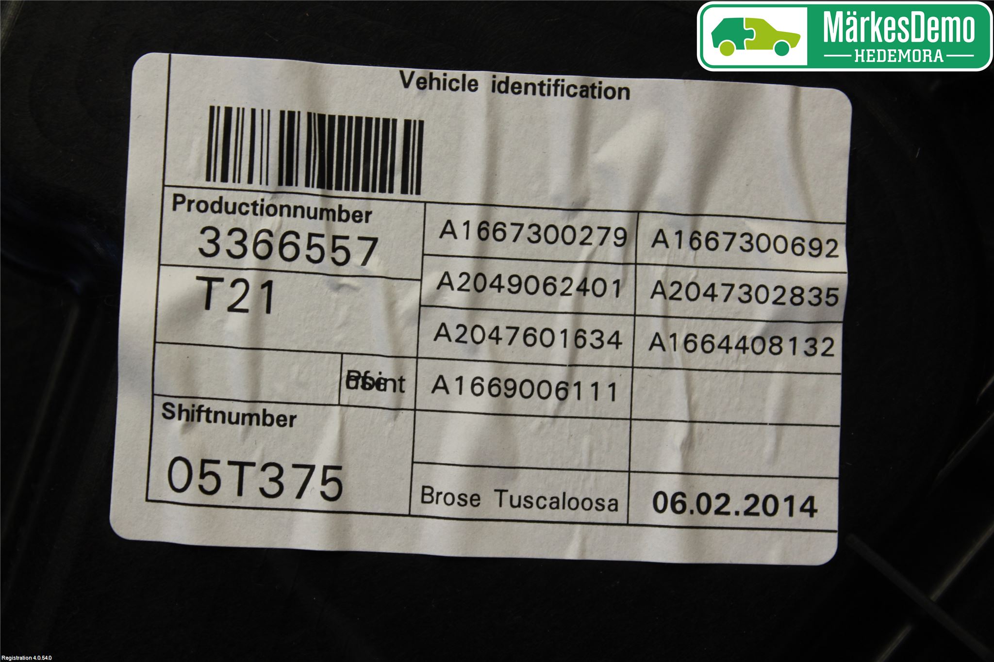 Mercedes-Benz MB GL/GLS-KLASS (X166) 12-19 Fönsterhiss El Kompl