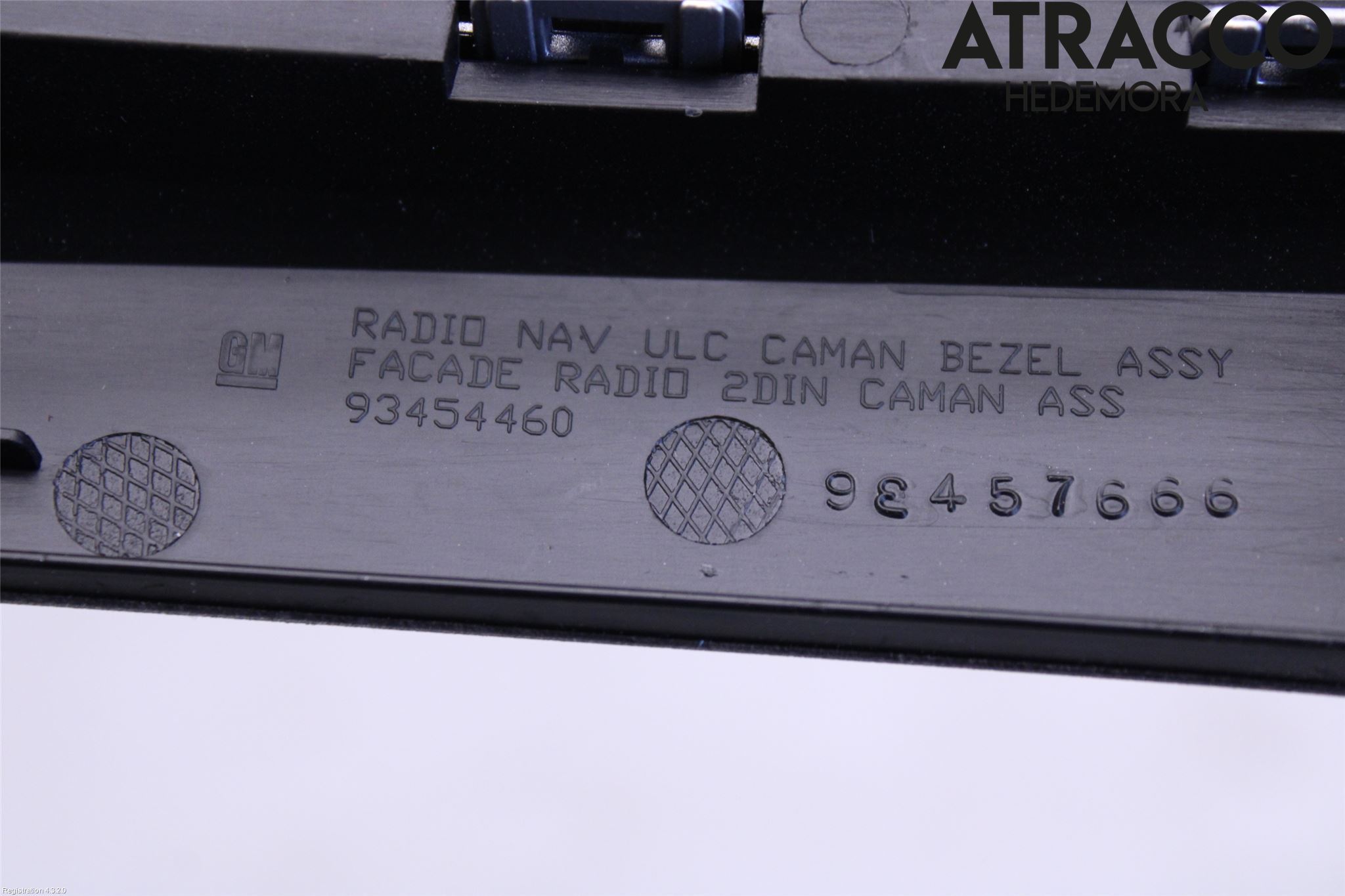 Renault TRAFIC/E-TECH 15- Instrument-Radio Sarg