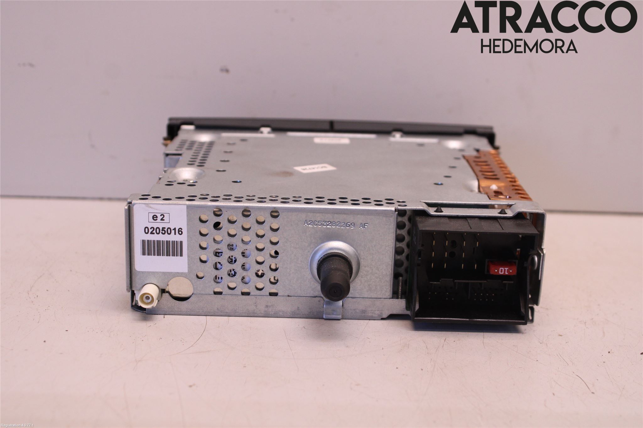 Peugeot 307     05-08 Cd Radio - Multimediapanel
