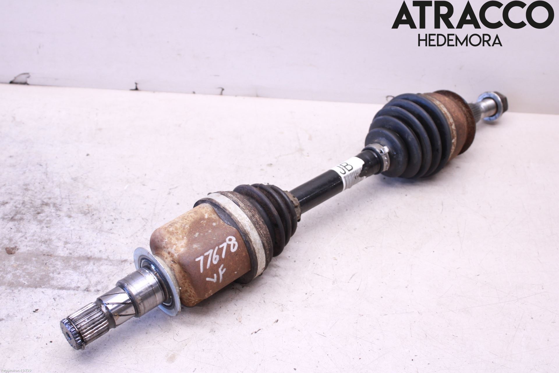 Nissan NAVARA, TREK-1 17-21 Drivaxel Fram Vänster