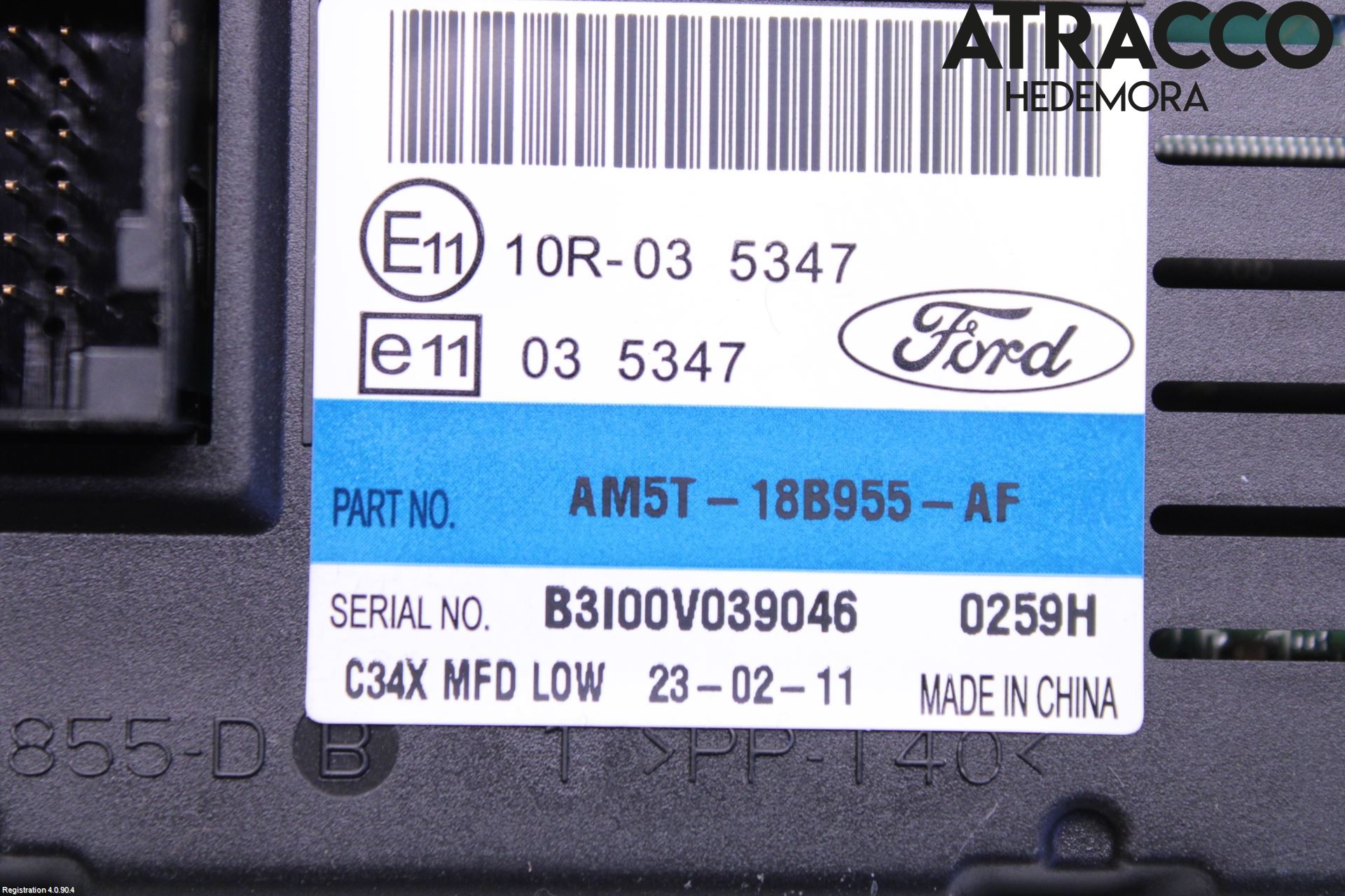 Ford C-MAX II  11-14 Färddator