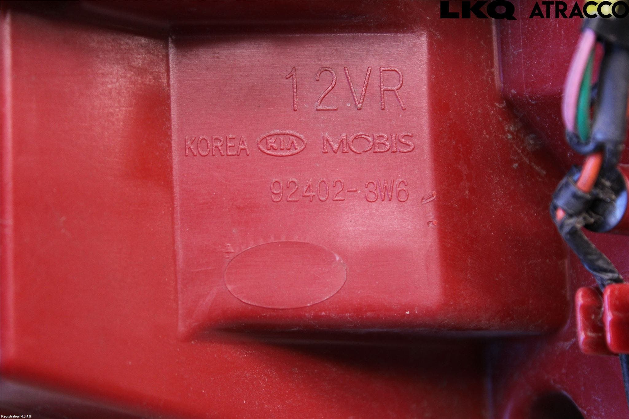 Kia SPORTAGE (SL) 11-15 Bakljus Höger