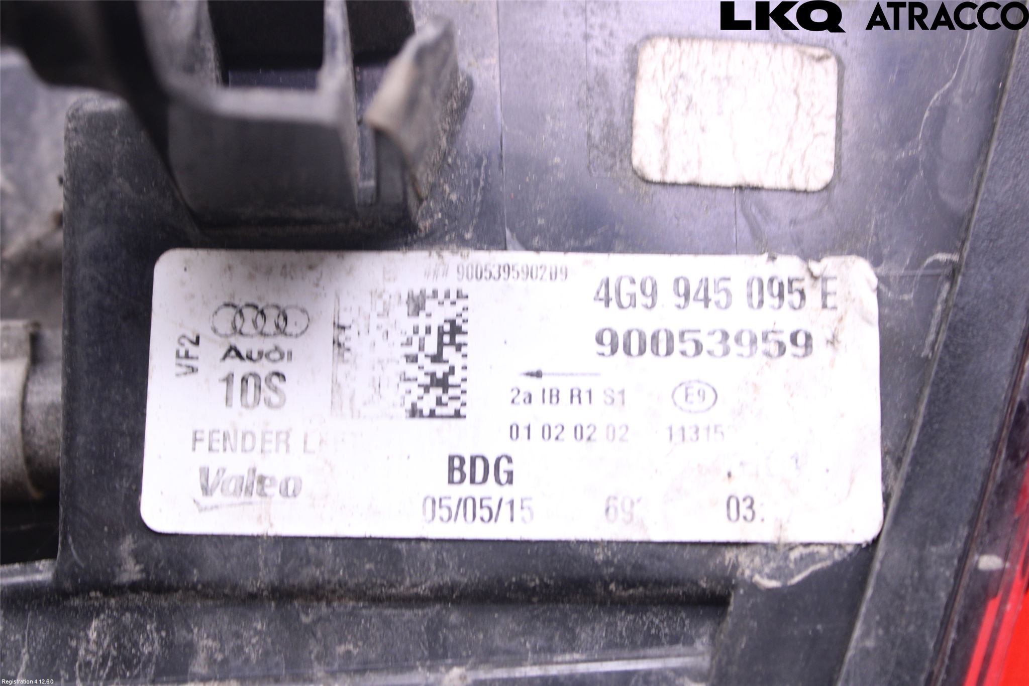 Audi A6 ALLROAD 12-18 Bakljus Vänster