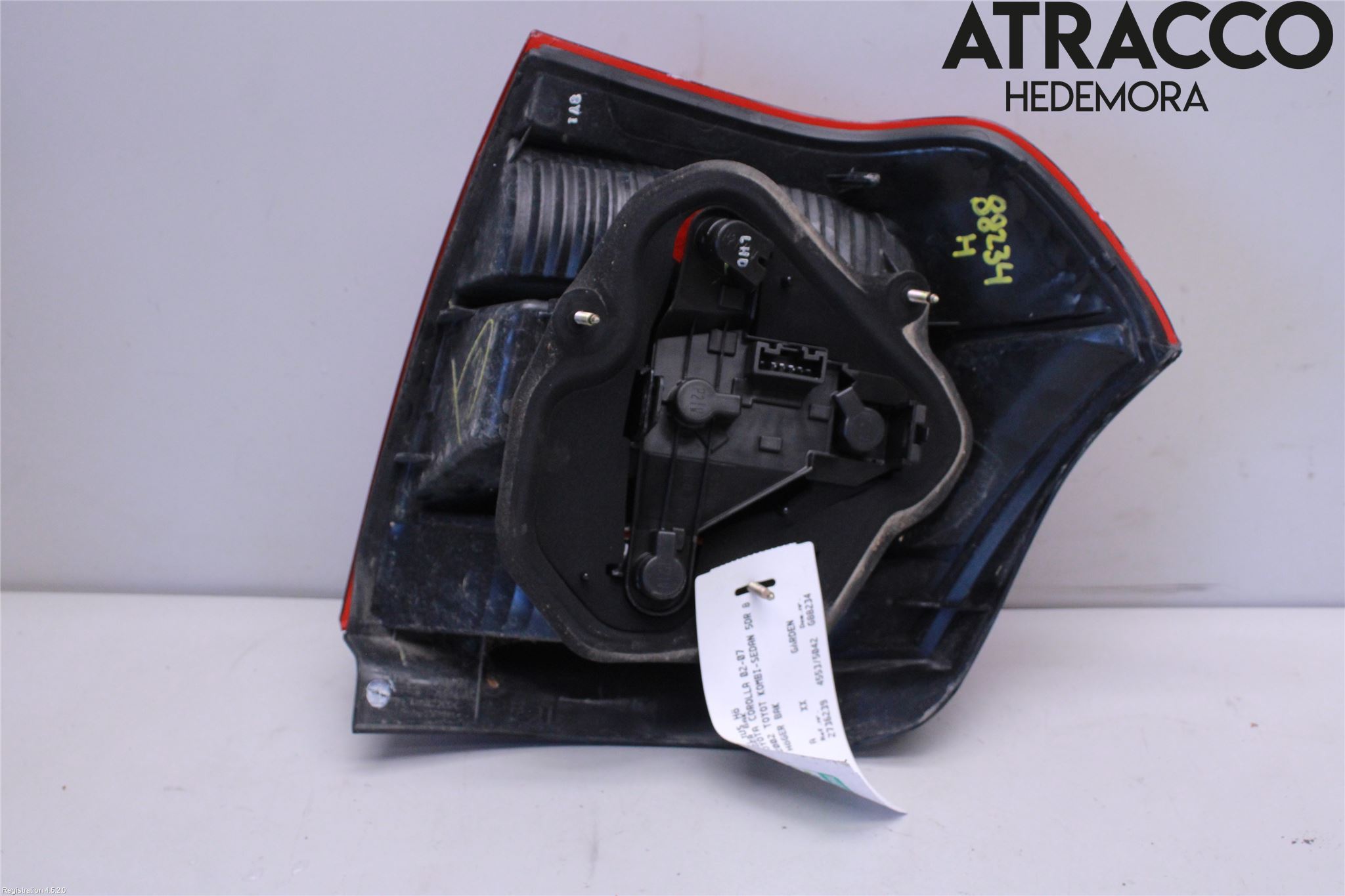 Toyota COROLLA 02-07 Bakljus Höger