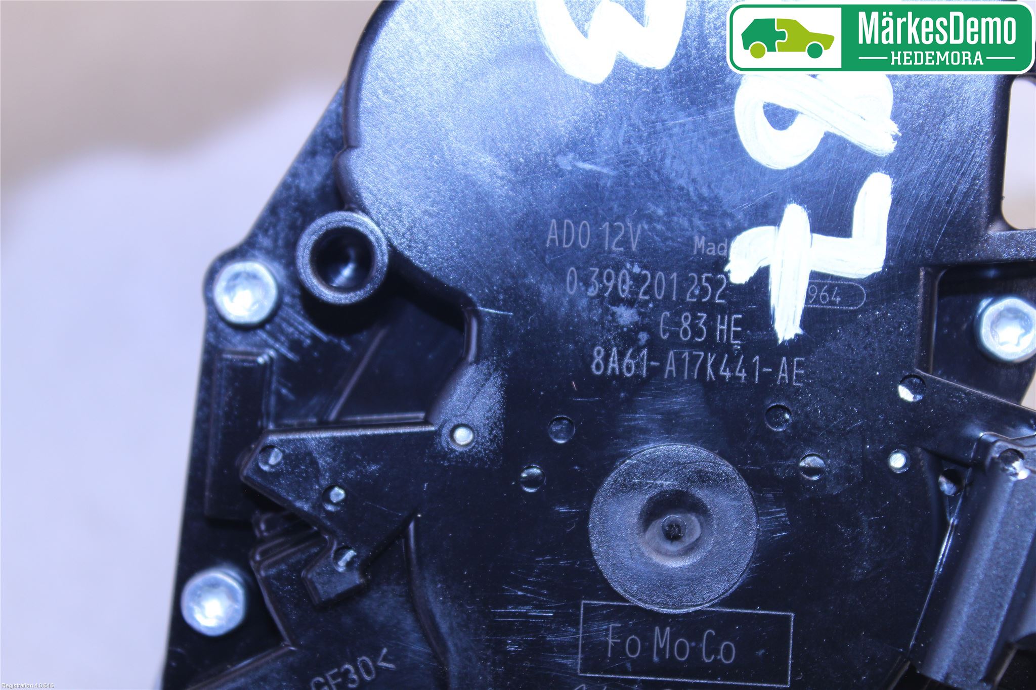 Ford FIESTA 13-17 Torkarmotor Baklucka
