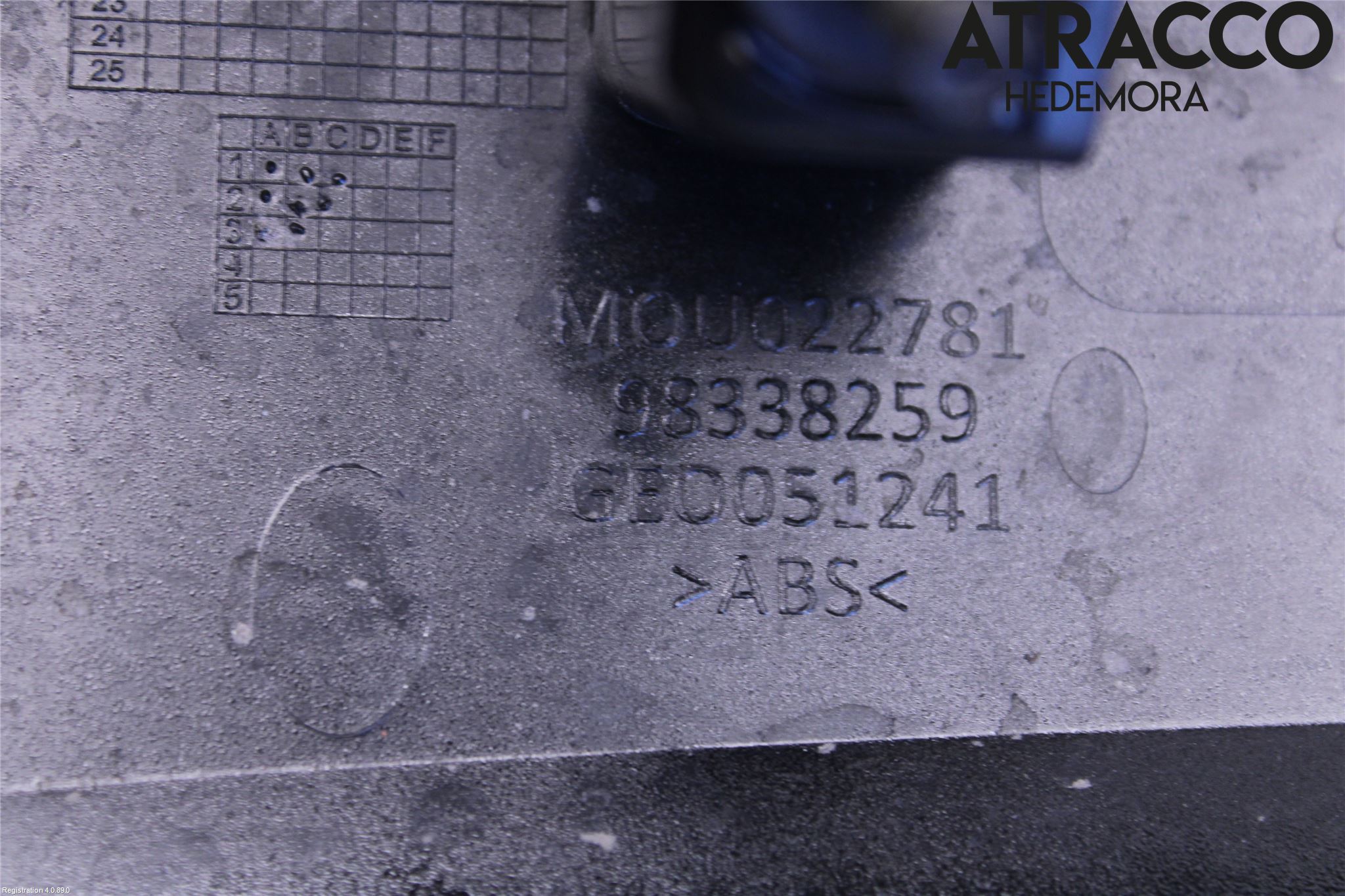 Peugeot 2008/E-2008 20- List Bak-Baklucka