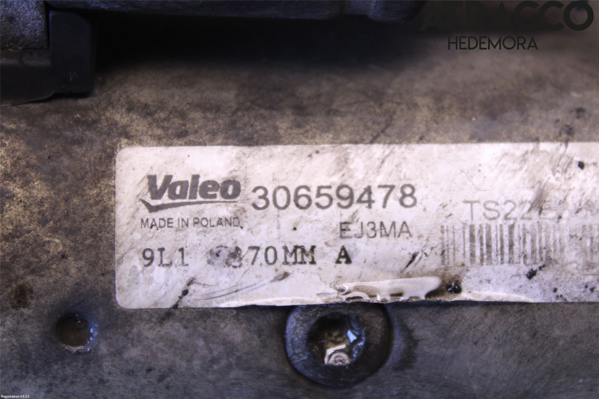 Volvo S80 07-13 Startmotor Diesel