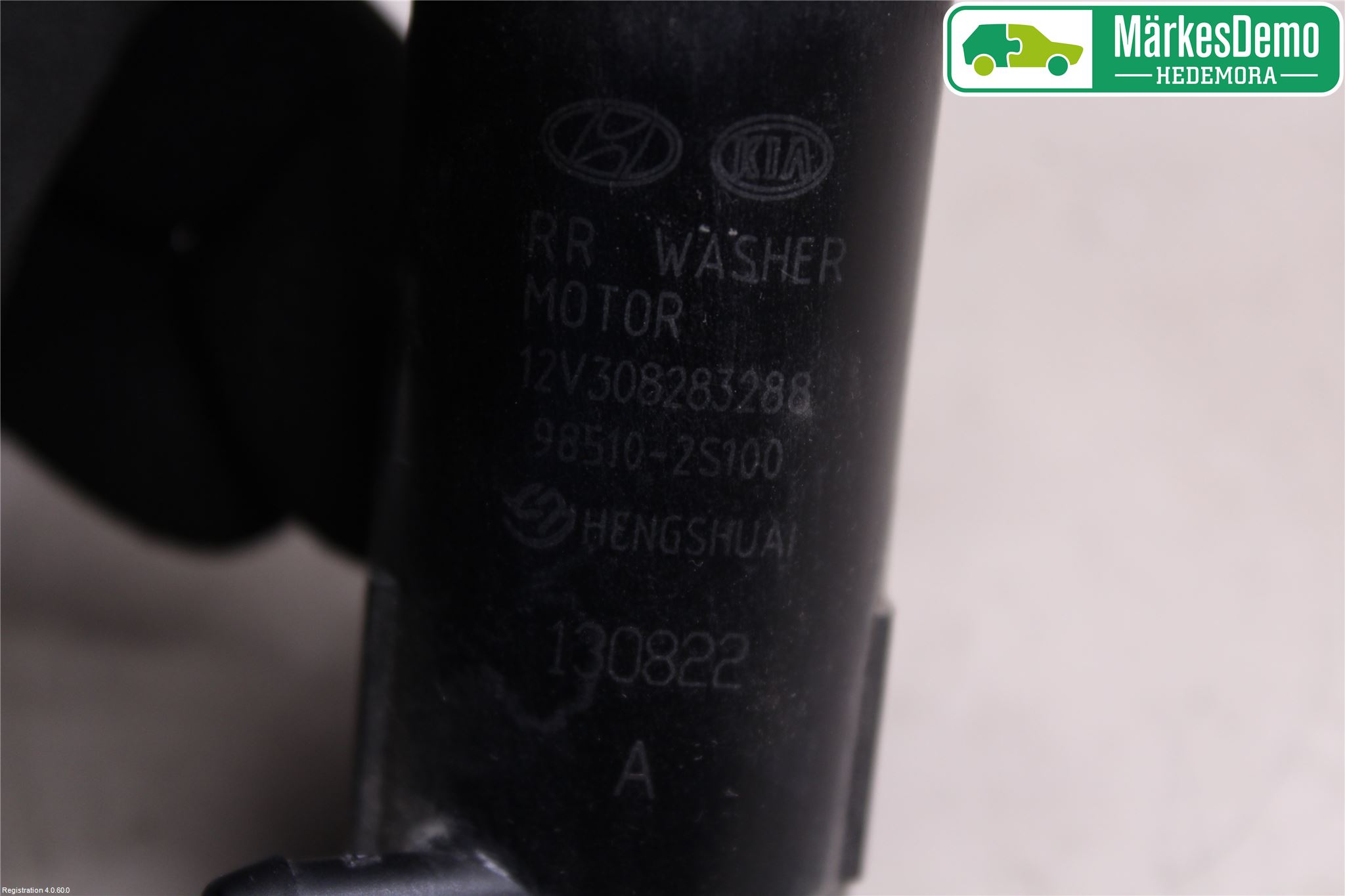 Kia PICANTO 12-17 Spolarpump Baklucka