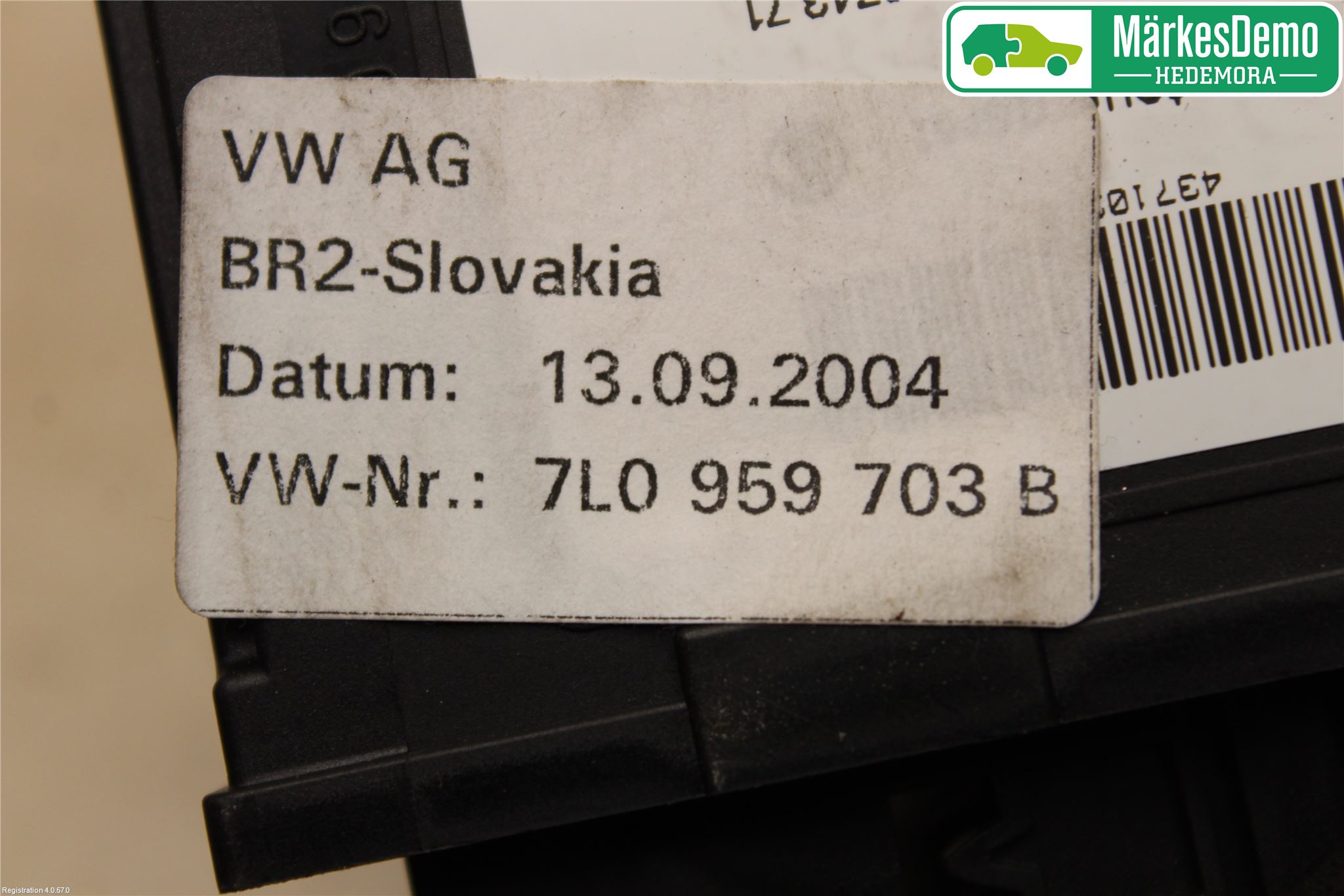 Porsche CAYENNE 03- Fönsterhissmotor