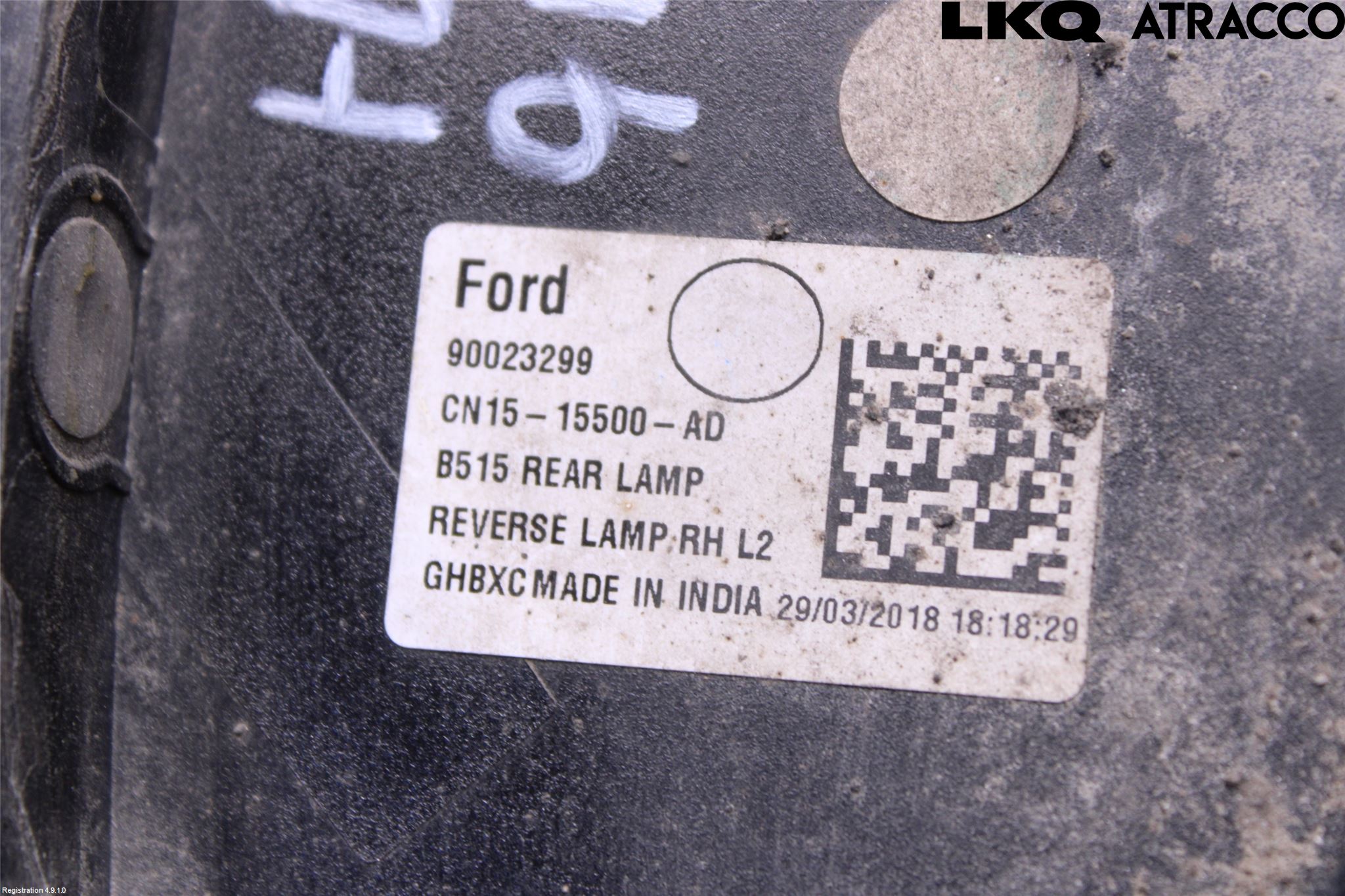 Ford ECOSPORT 17- Dimljus/Reflex Bak