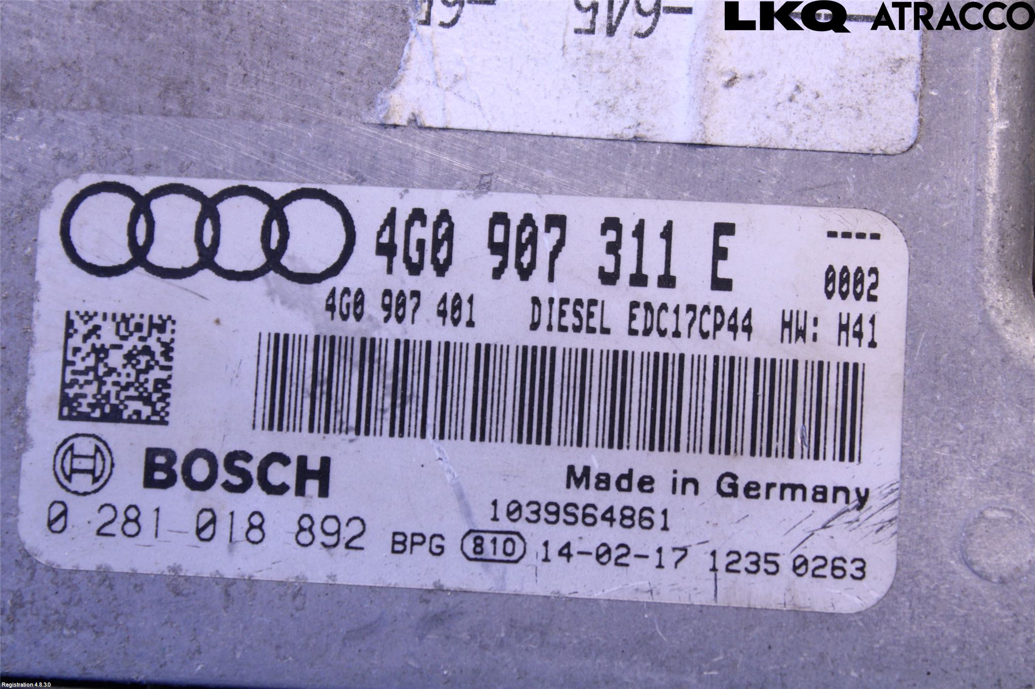 Audi A6/S6 4G 11-18 Styrenhet Inspump Diesel