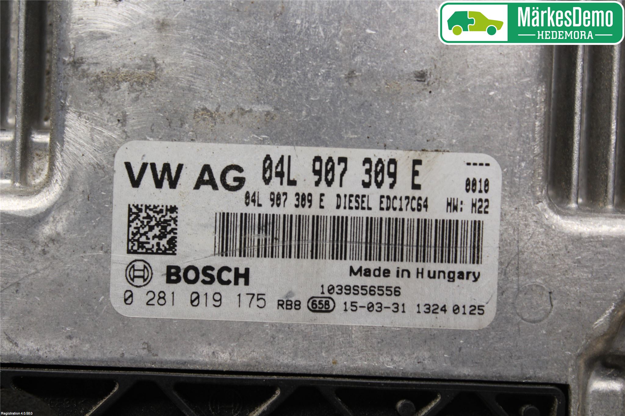 Skoda OCTAVIA (5E) 13-20 Styrenhet Insprut Bensin