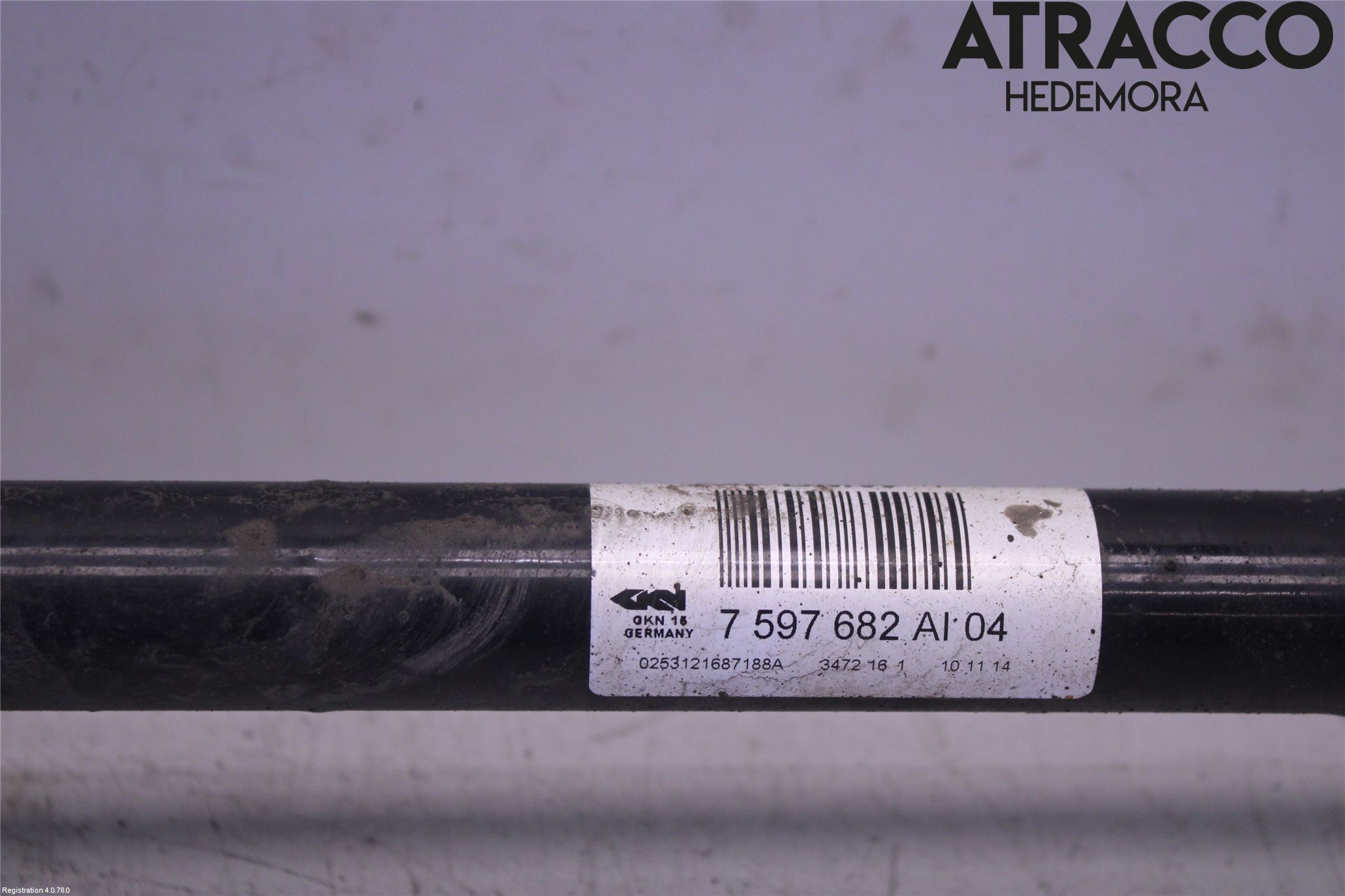 BMW 4 F32/F33/F82/F83 13-20 Drivaxel Bak Höger