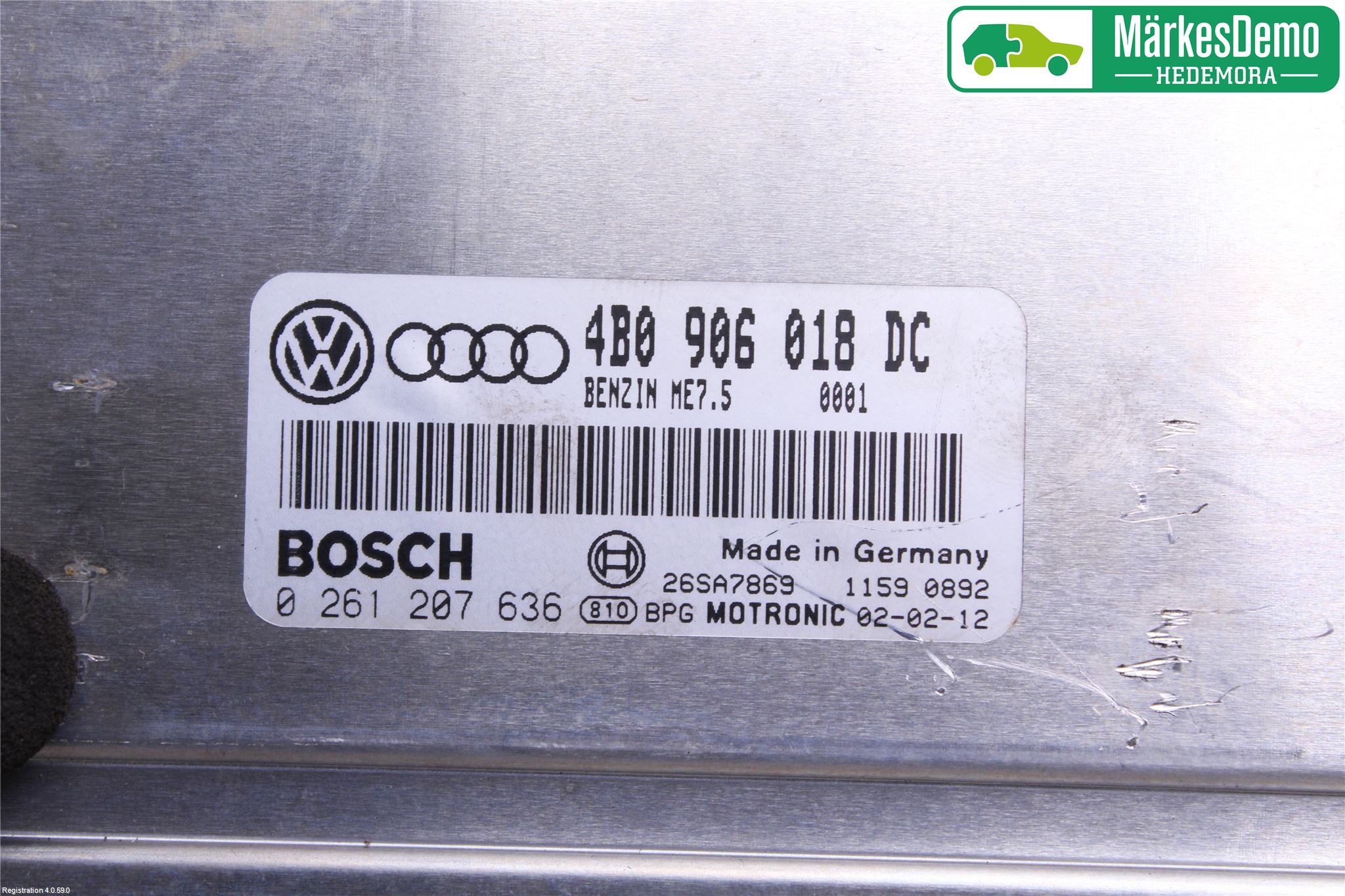 Volkswagen VW PASSAT 01-05 Styrenhet Insprut Bensin