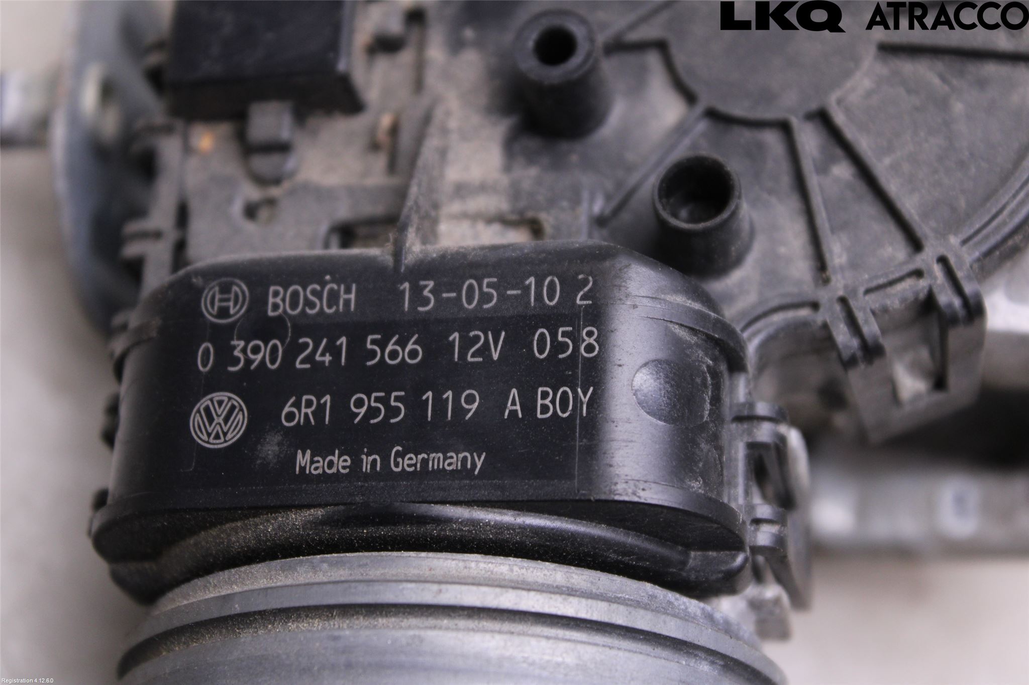 Volkswagen VW POLO 10-17 Torkarmotor Vindruta