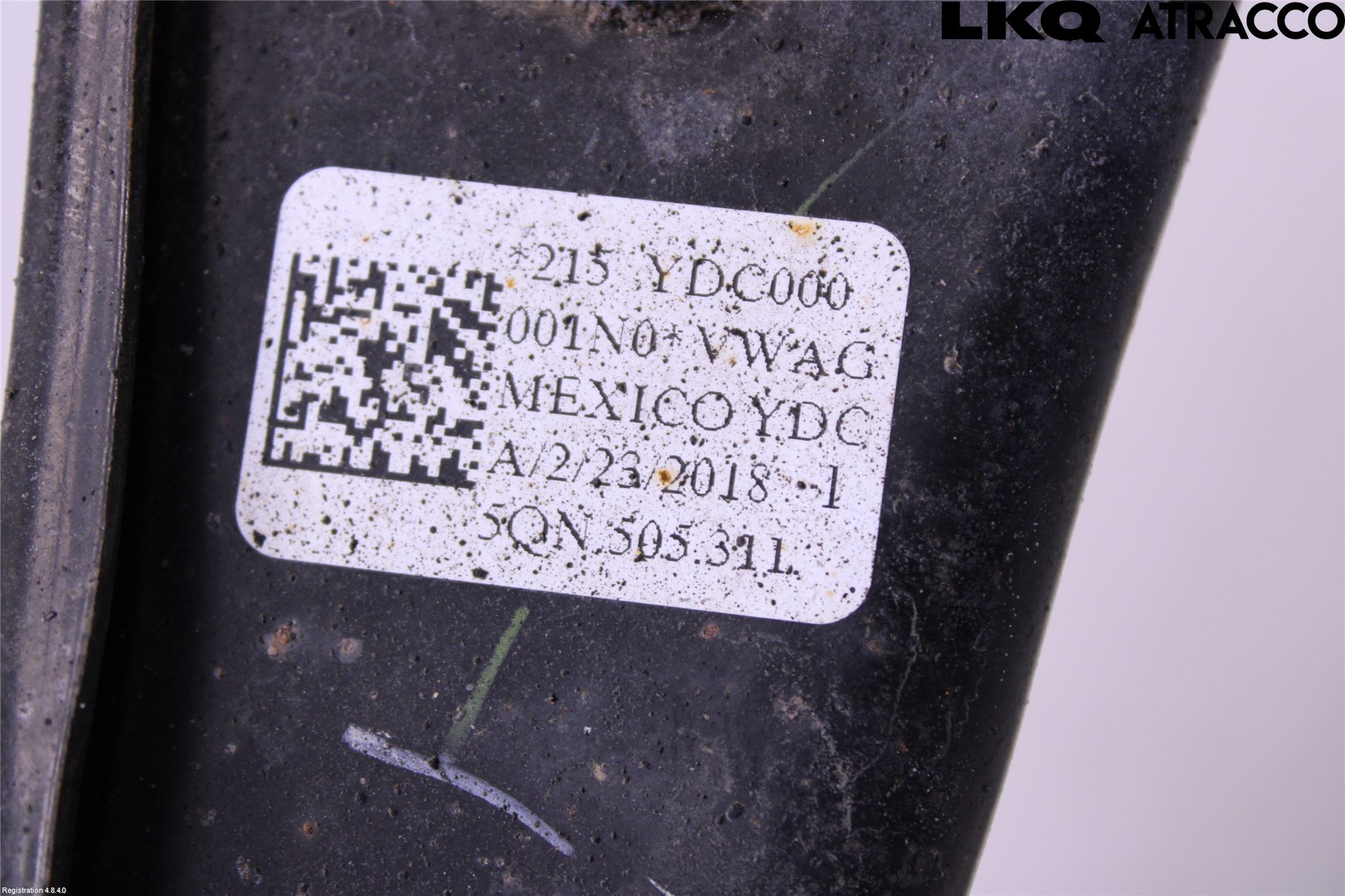 Volkswagen VW TIGUAN 16-24 Bärarm Bak Höger