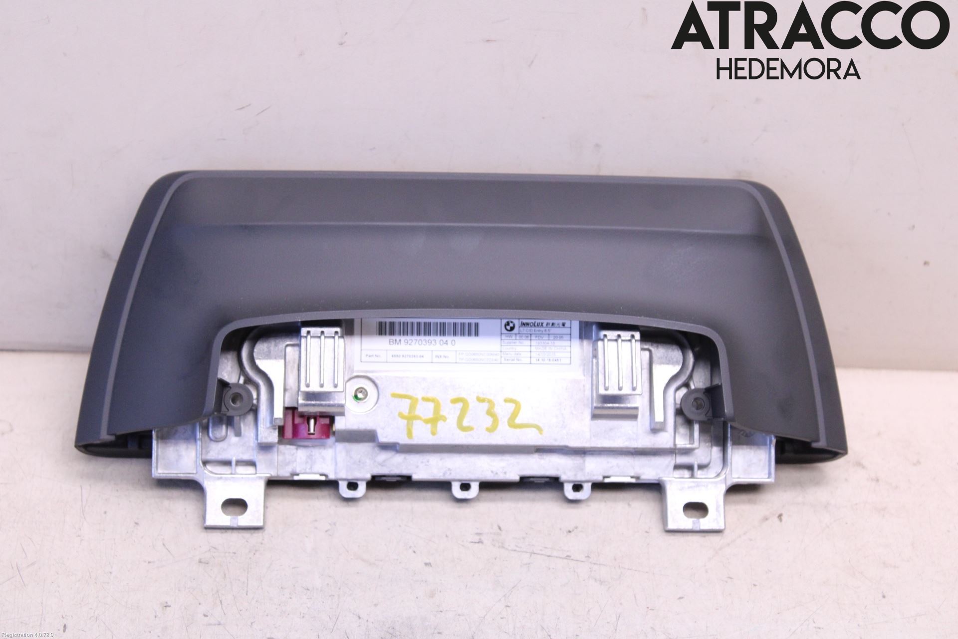 BMW 3 F30/F31/F80 12-19 Cd Radio - Multimediapanel
