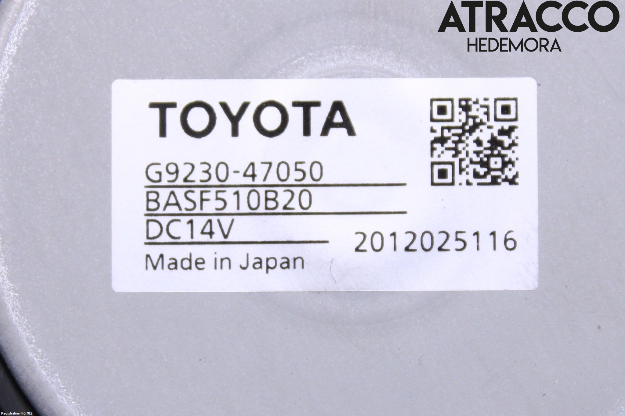Toyota C-HR 16-23 Ac Värmefläkt