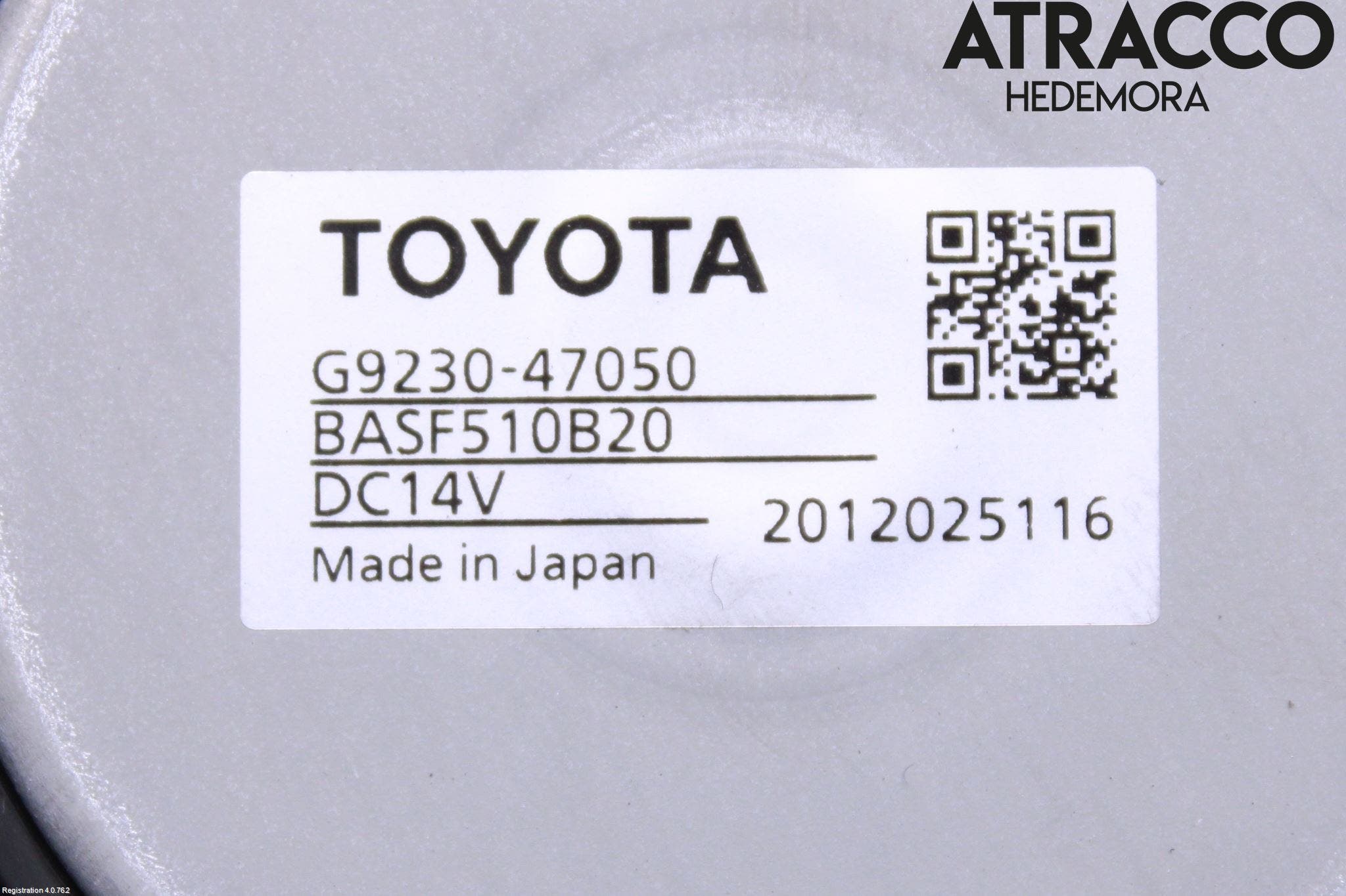 Toyota C-HR 16-23 Ac Värmefläkt