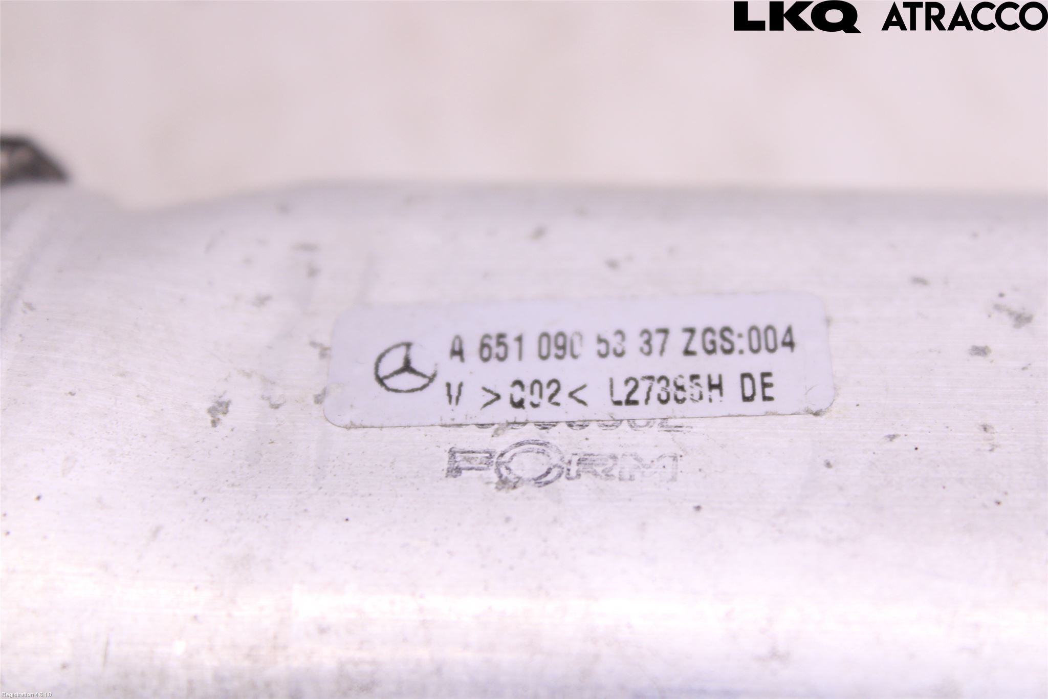 Mercedes-Benz MB C-KLASS (W205) 14-21 Laddluft-Intercoolerrör