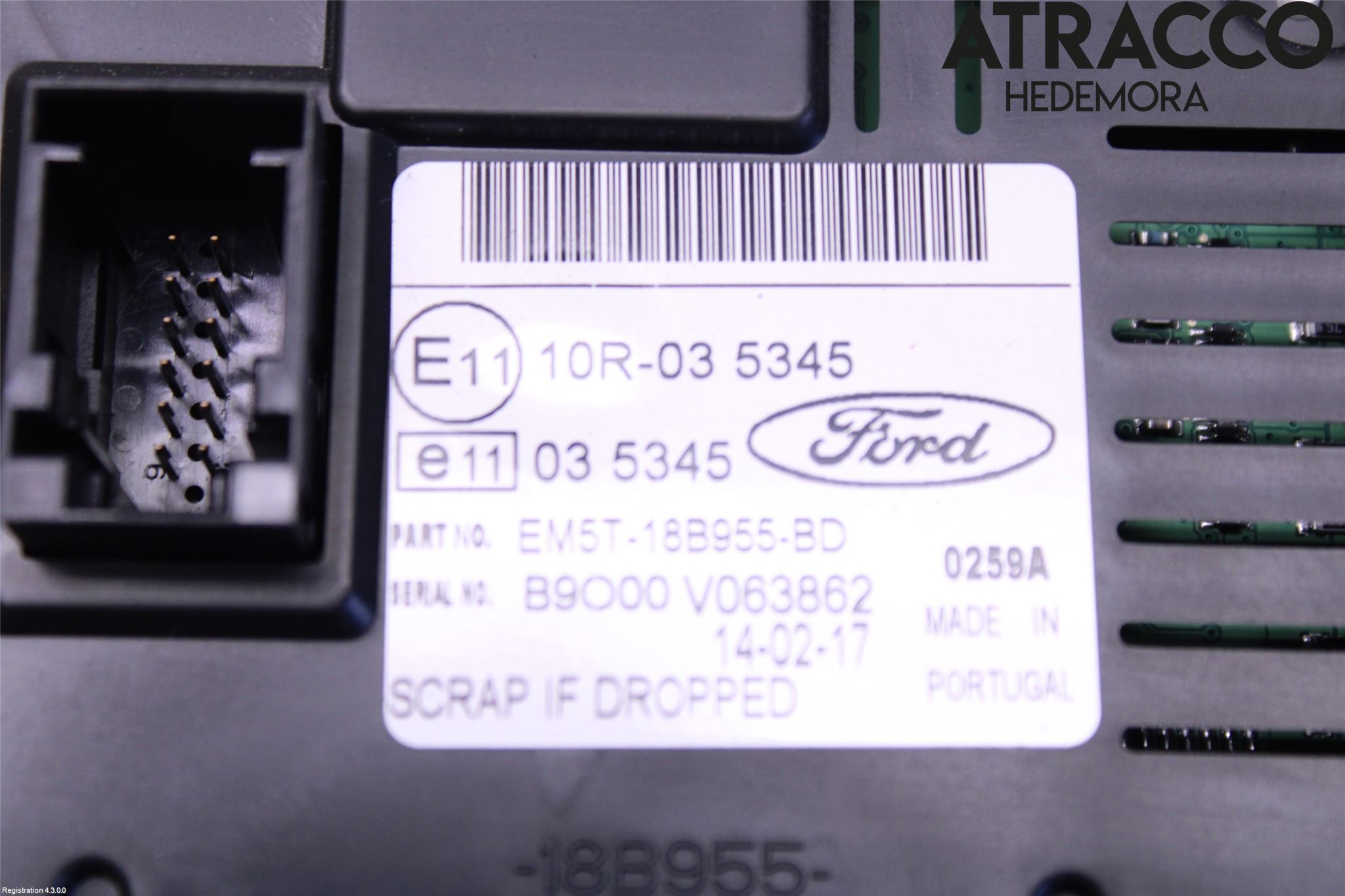 Ford TRANSIT/TOURNEO CONNECT 13-22 Färddator