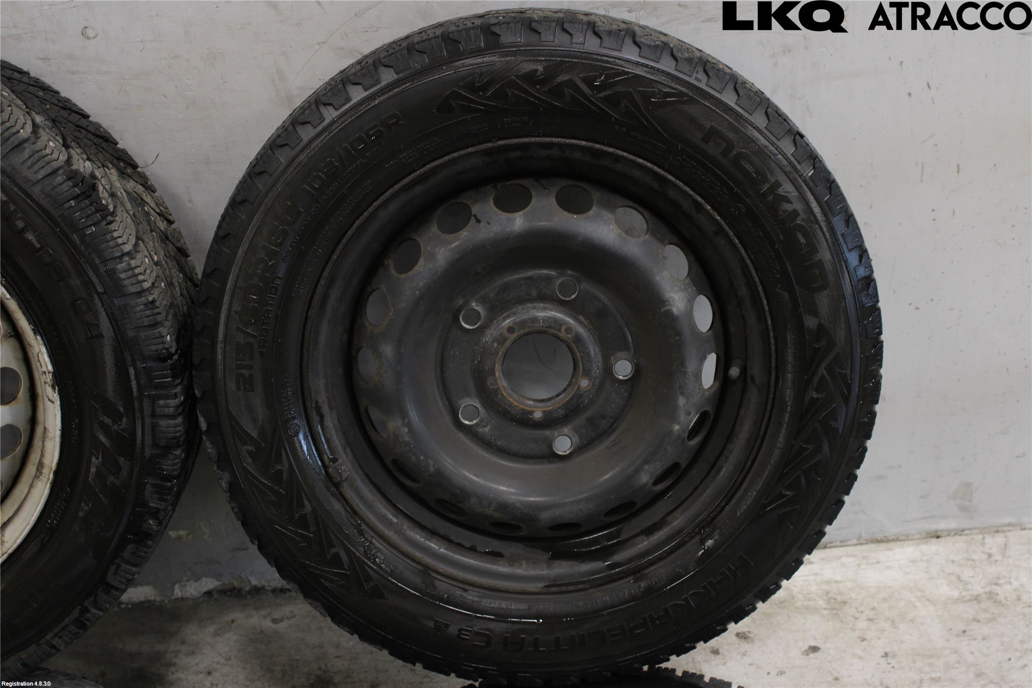 Ford TRANSIT SKÅP/BUSS 14-22 Vinterdäck Plåtfälg 4St