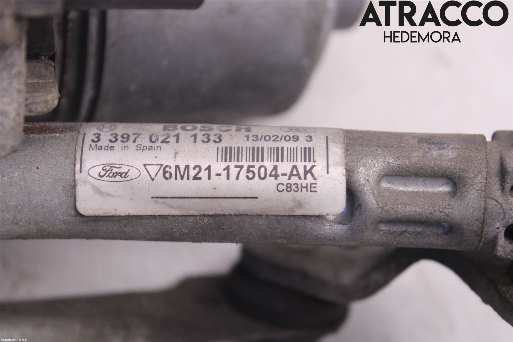 Ford S-MAX 06-15 Torkarmotor Vindruta