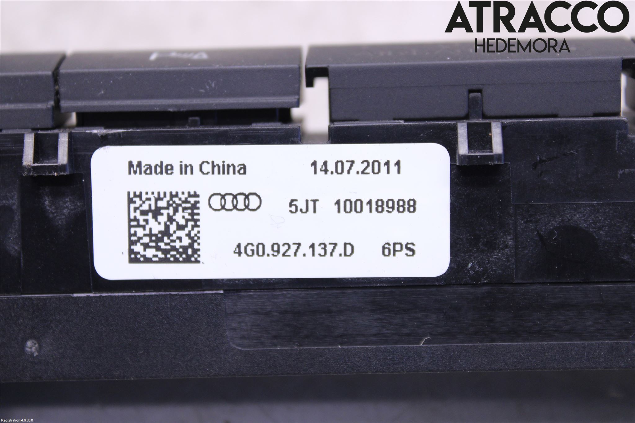 Audi A6/S6 4G 11-18 Strömställare Antisladd