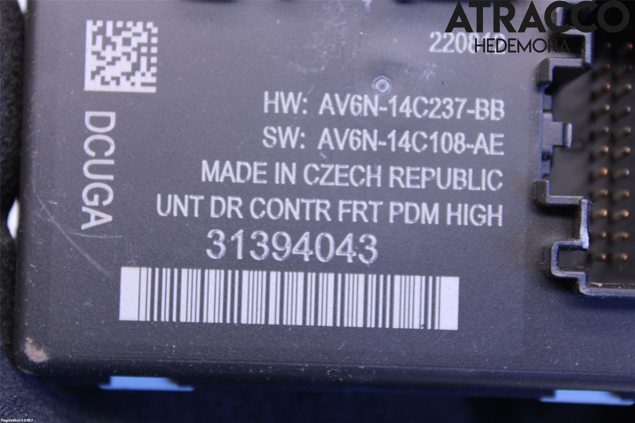 Volvo V60 11-13 Styrenhet Dörr