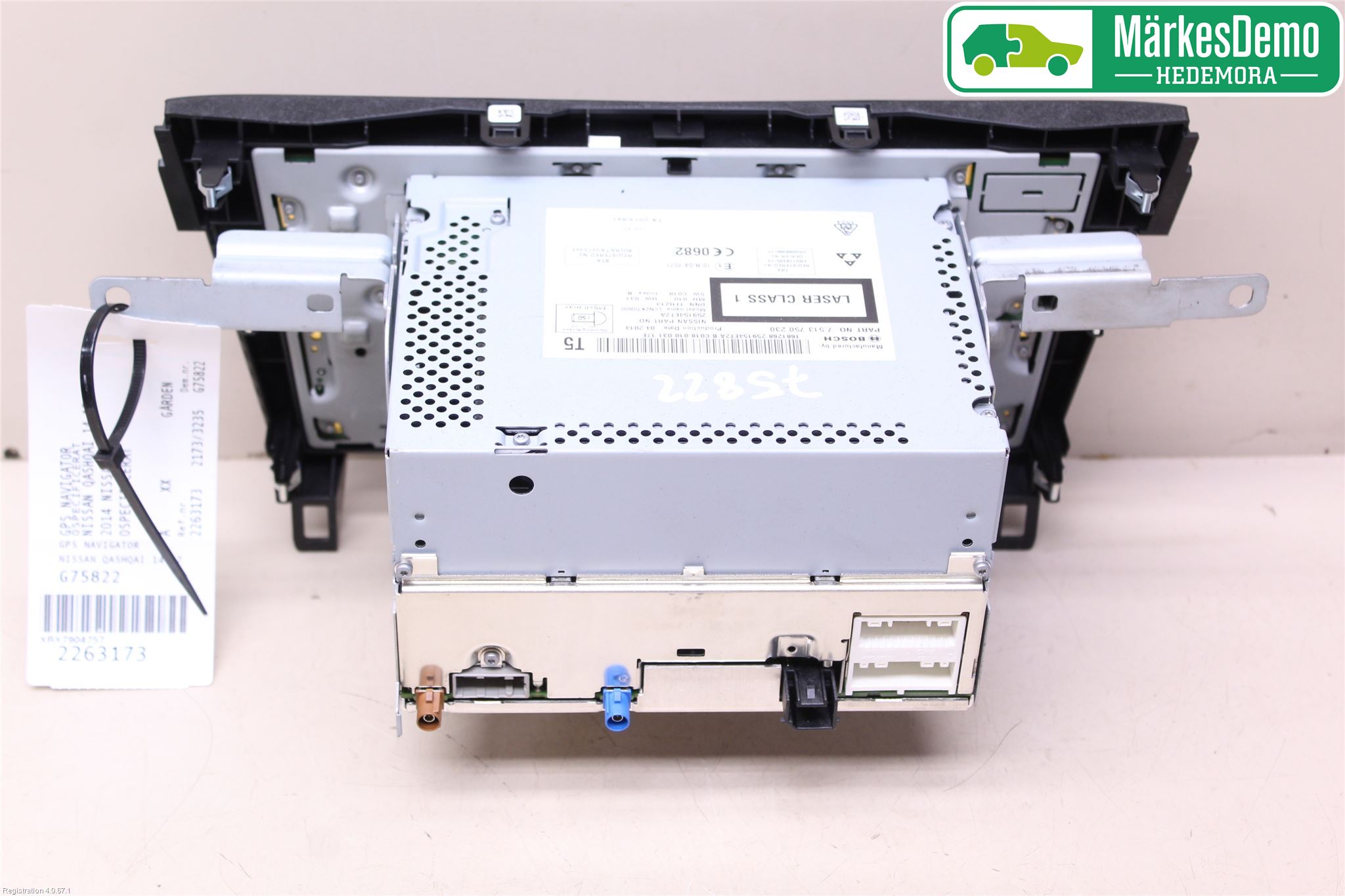 Nissan QASHQAI 14-17 Gps Navigator