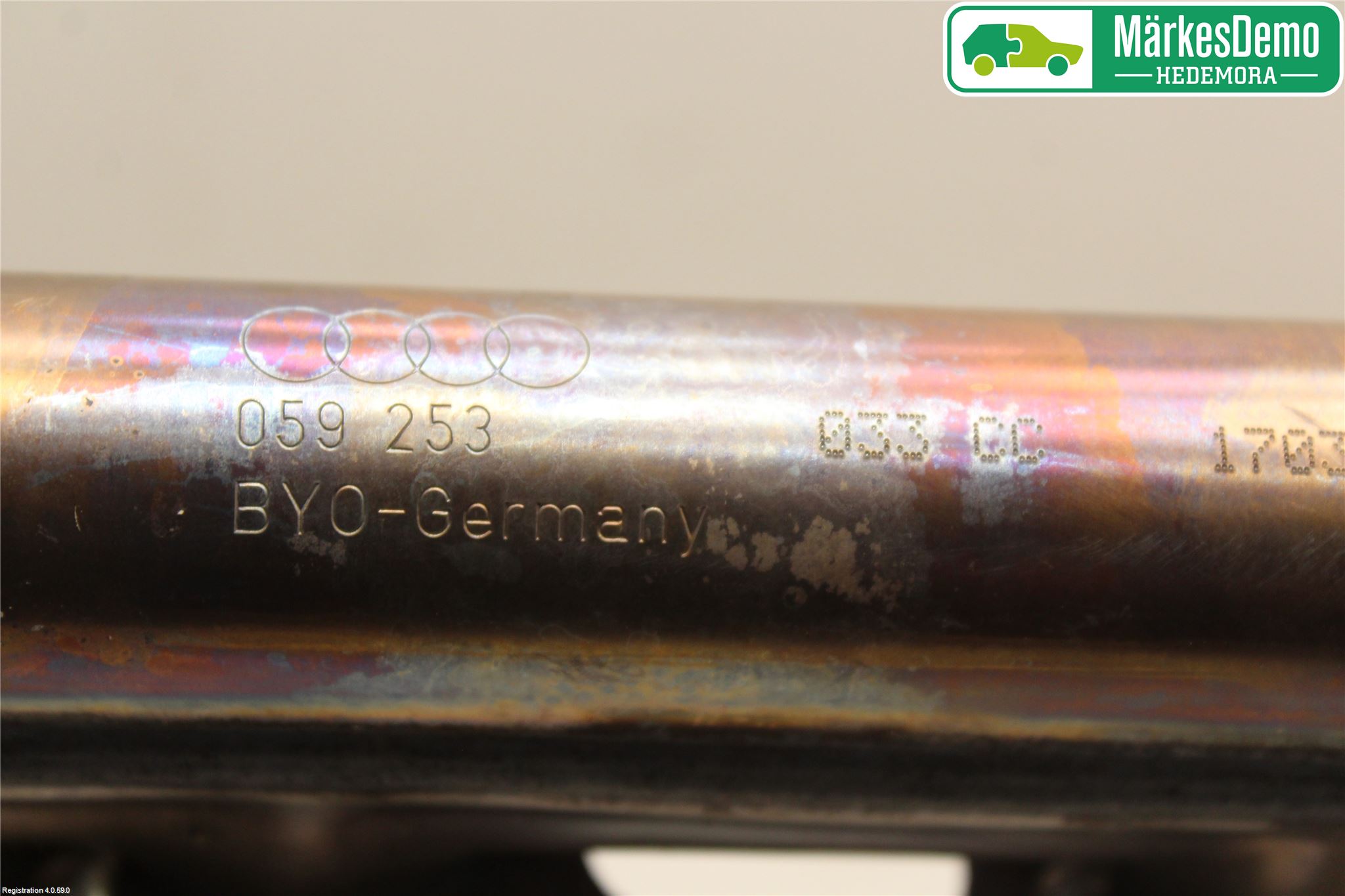 Audi A6/S6 4G 11-18 Grenrör Avgas