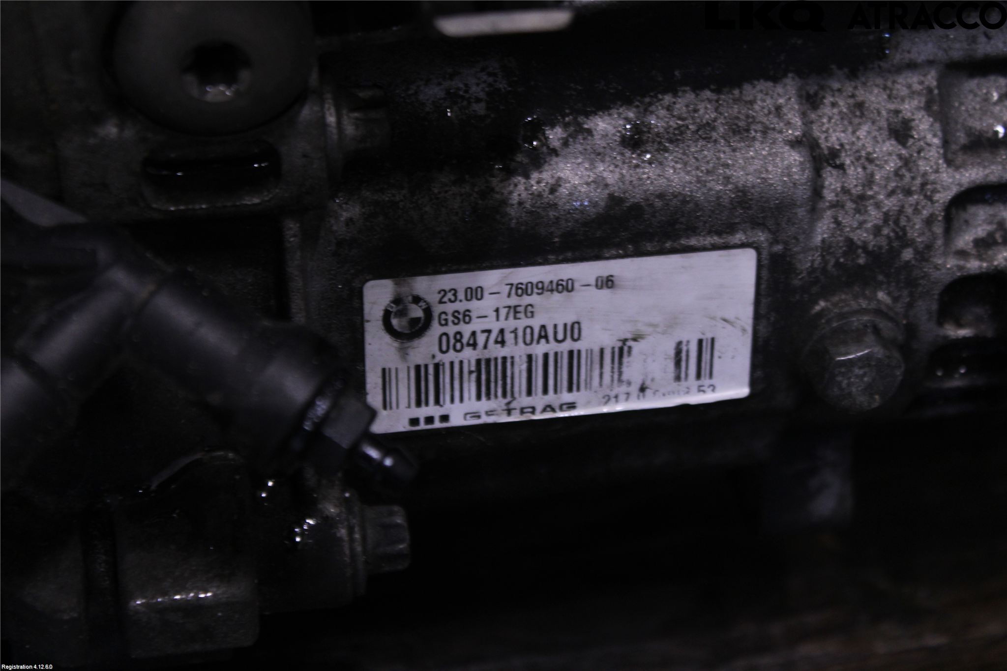 BMW 3 F30/F31/F80 12-19 Växellåda Man 6 Vxl