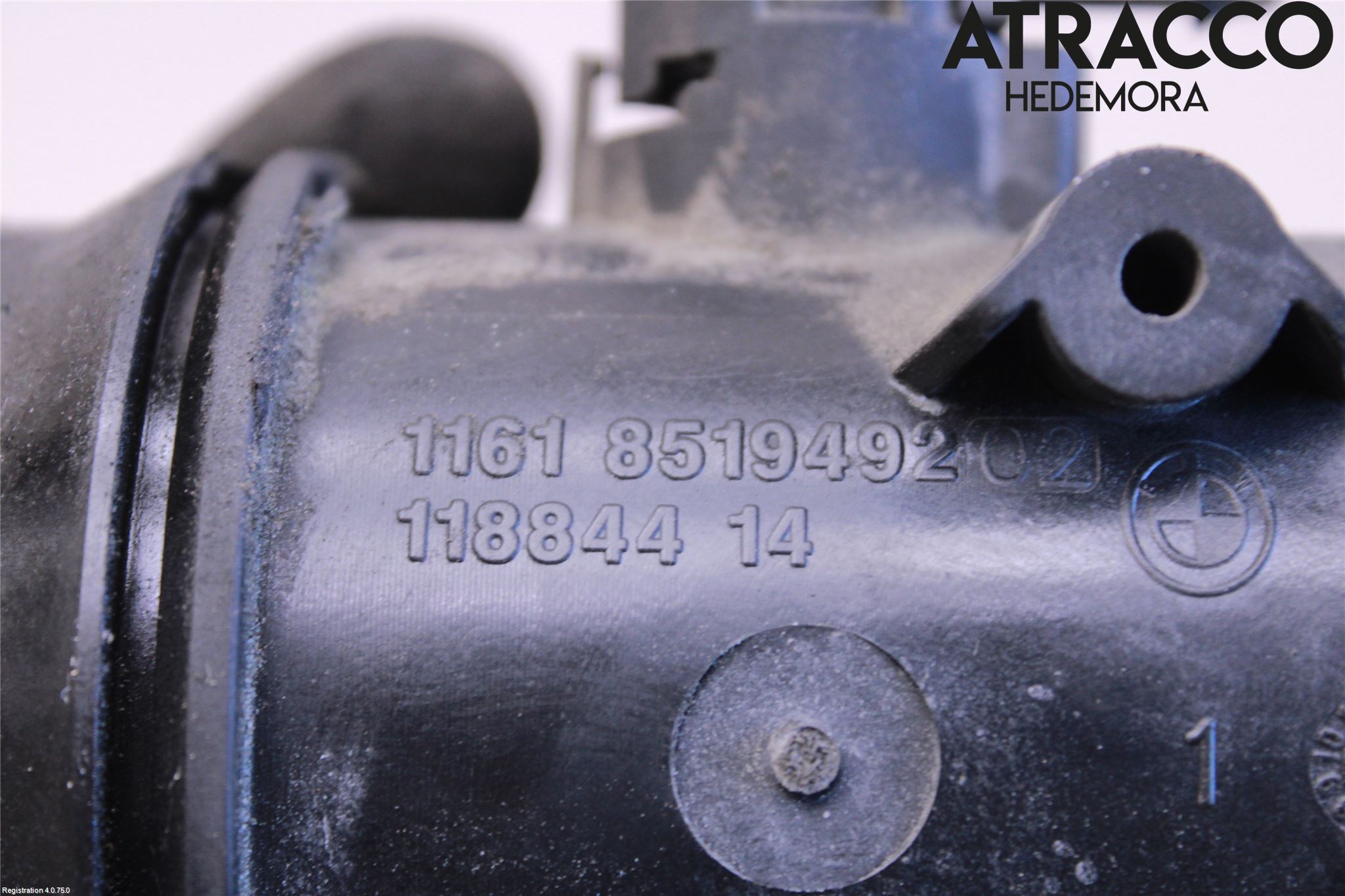 BMW 3 F30/F31/F80 12-19 Laddluft-Intercoolerrör