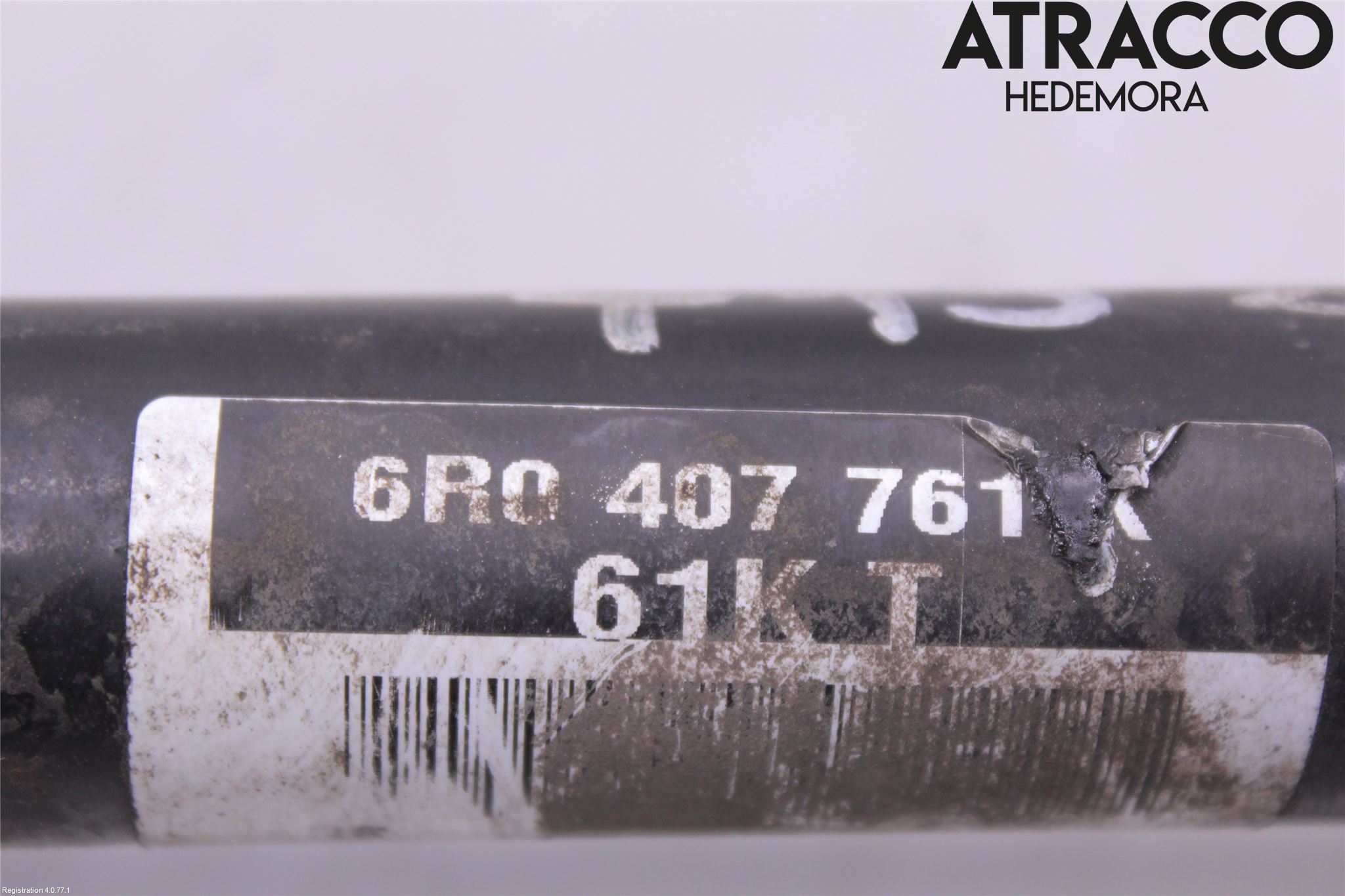 Volkswagen VW POLO 10-17 Drivaxel Fram Vänster