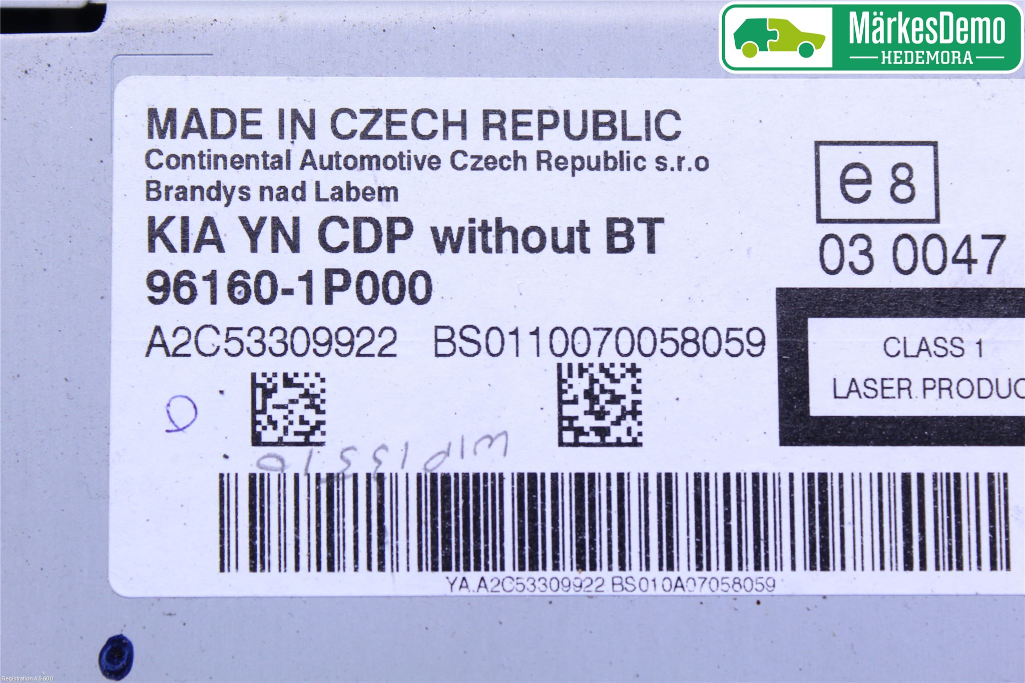 Kia VENGA 10-19 Cd Radio - Multimediapanel