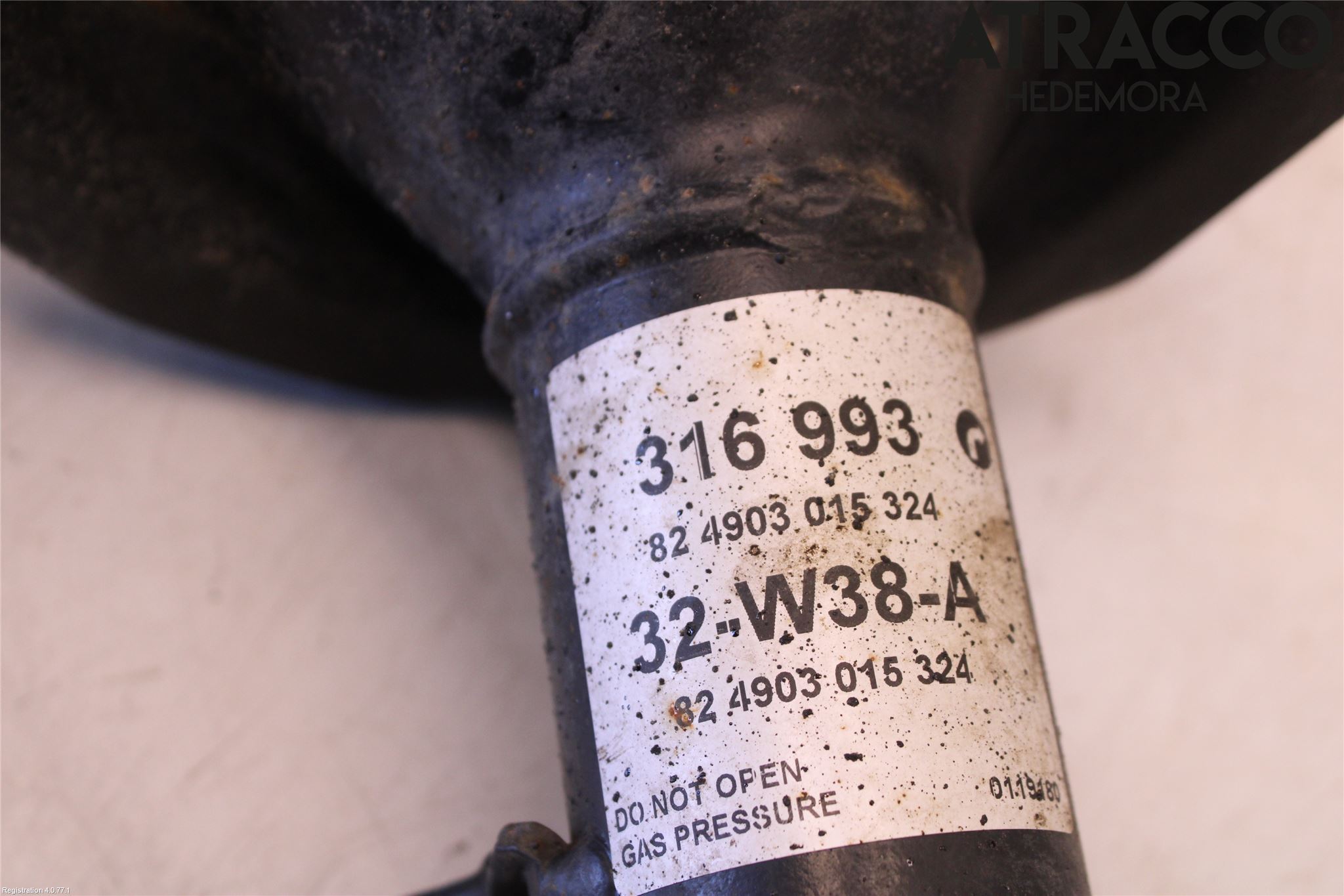 Mitsubishi ASX 10-22 Fjäderben Fram Höger