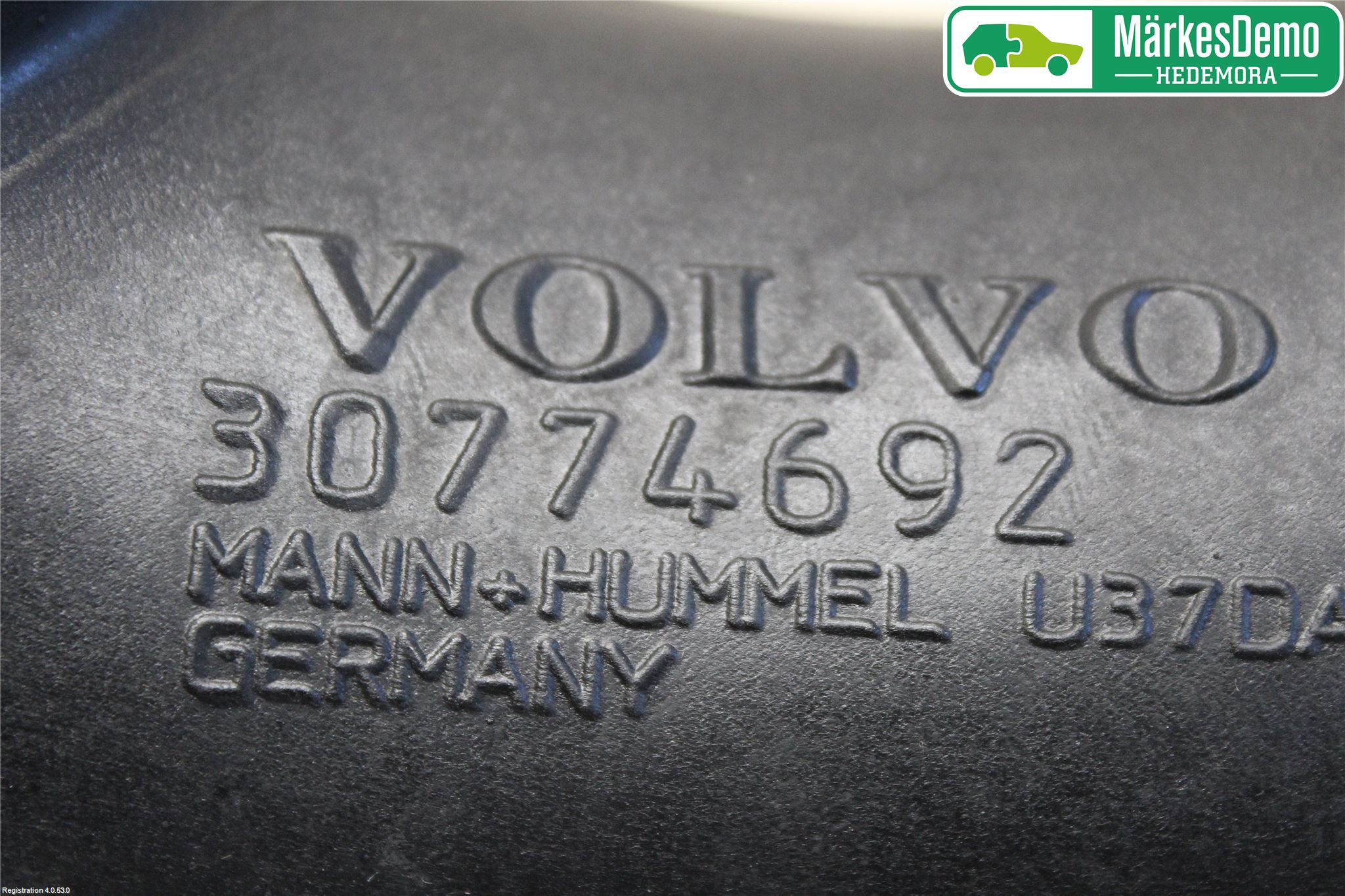 Volvo XC60 09-13 Laddluft-Intercoolerrör