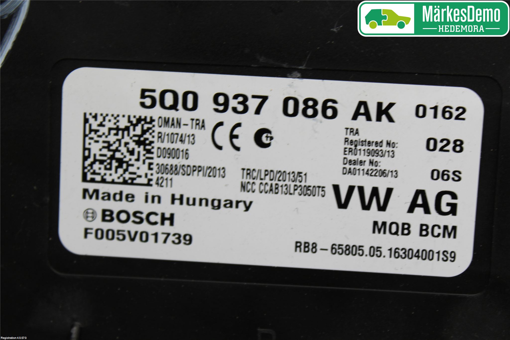 Volkswagen VW PASSAT 15-19 Komfort Styrdon