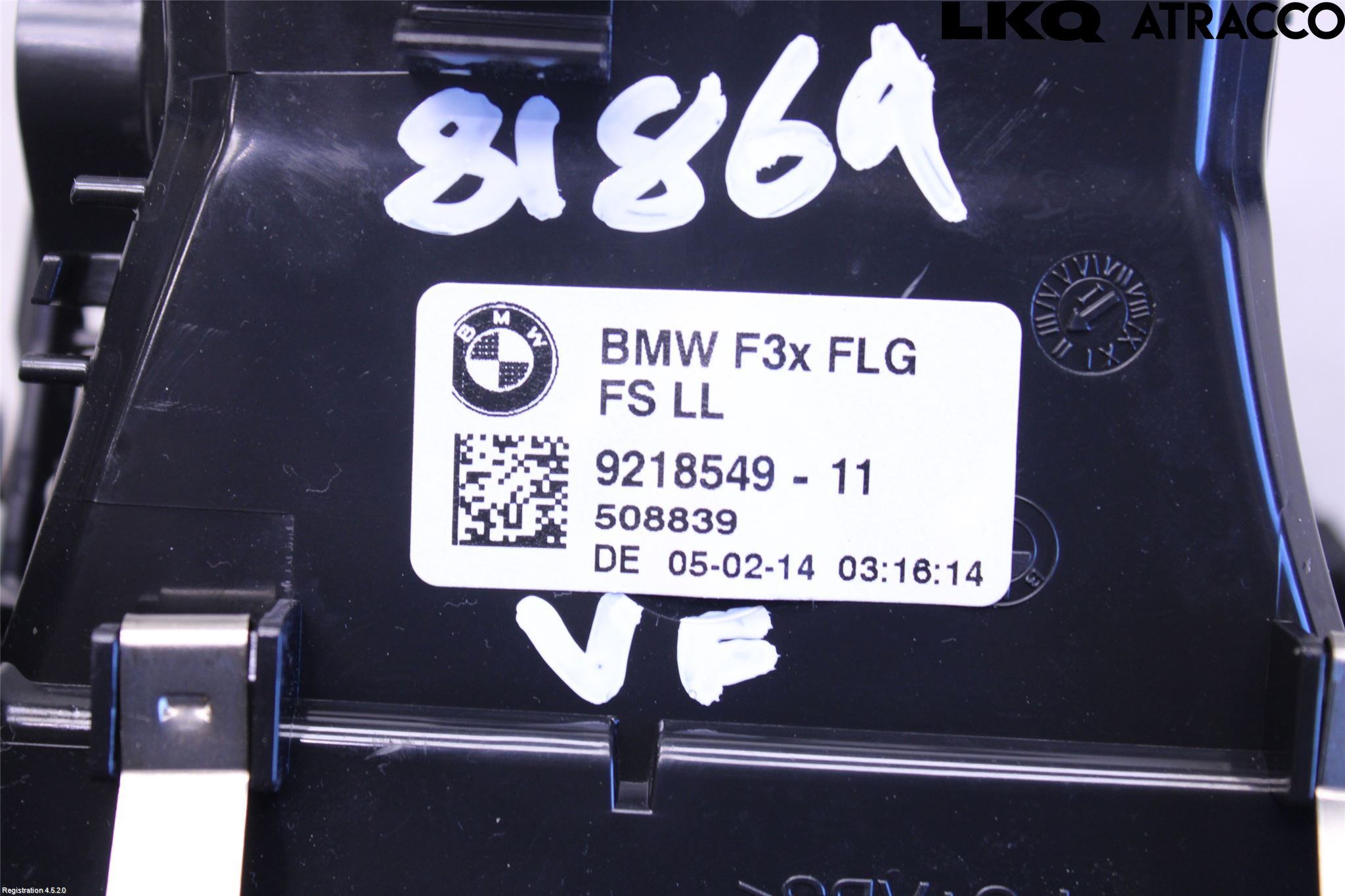 BMW 3 F30/F31/F80 12-19 Defrosterkanal-Munstycke