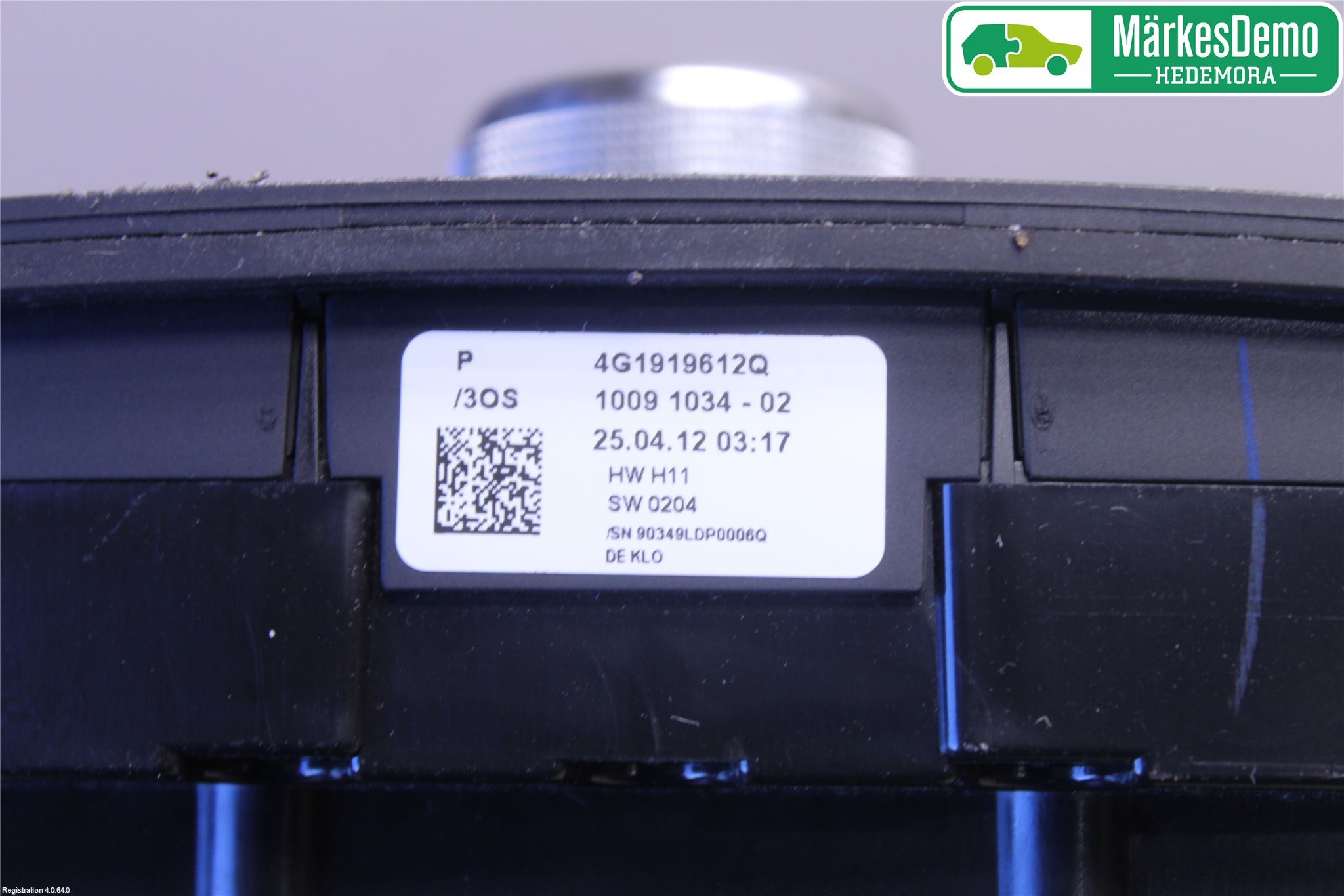 Audi A6/S6 4G 11-18 Strömställare Multifunktion