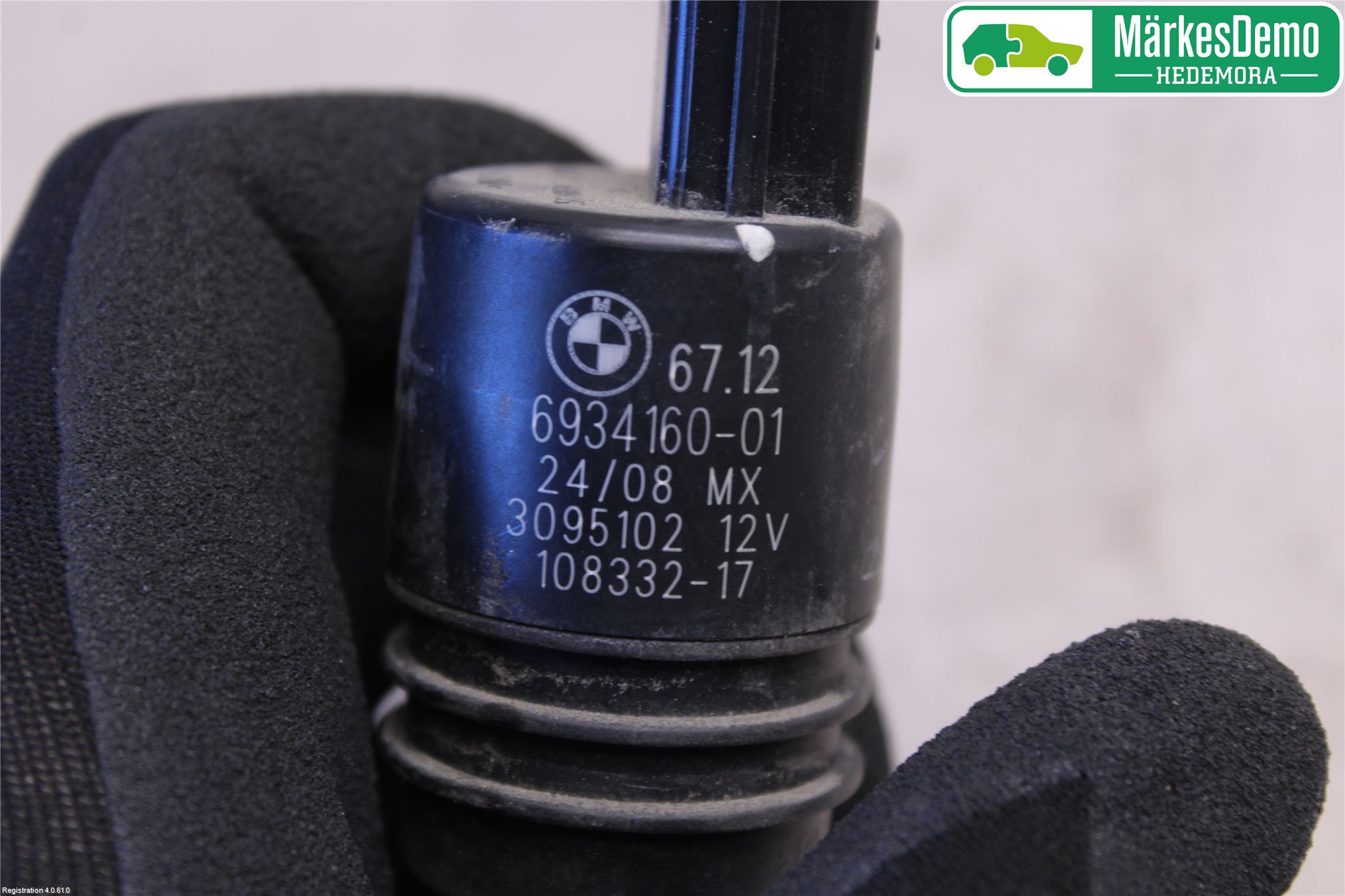 BMW X6 E71/E72   08-14 Spolarpump Vindruta