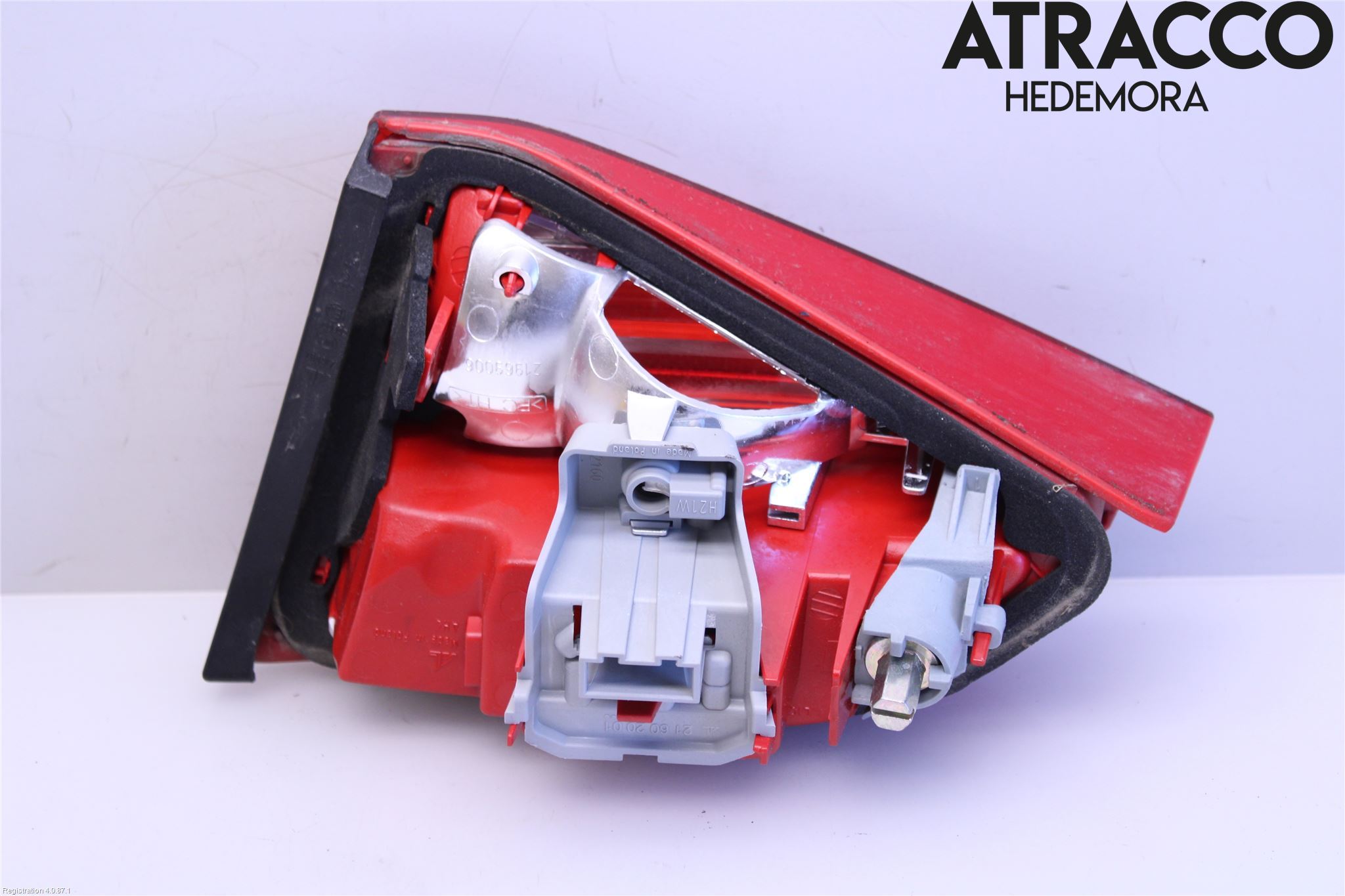 Audi A4/S4 08-11 Bakljus Lucka Vä