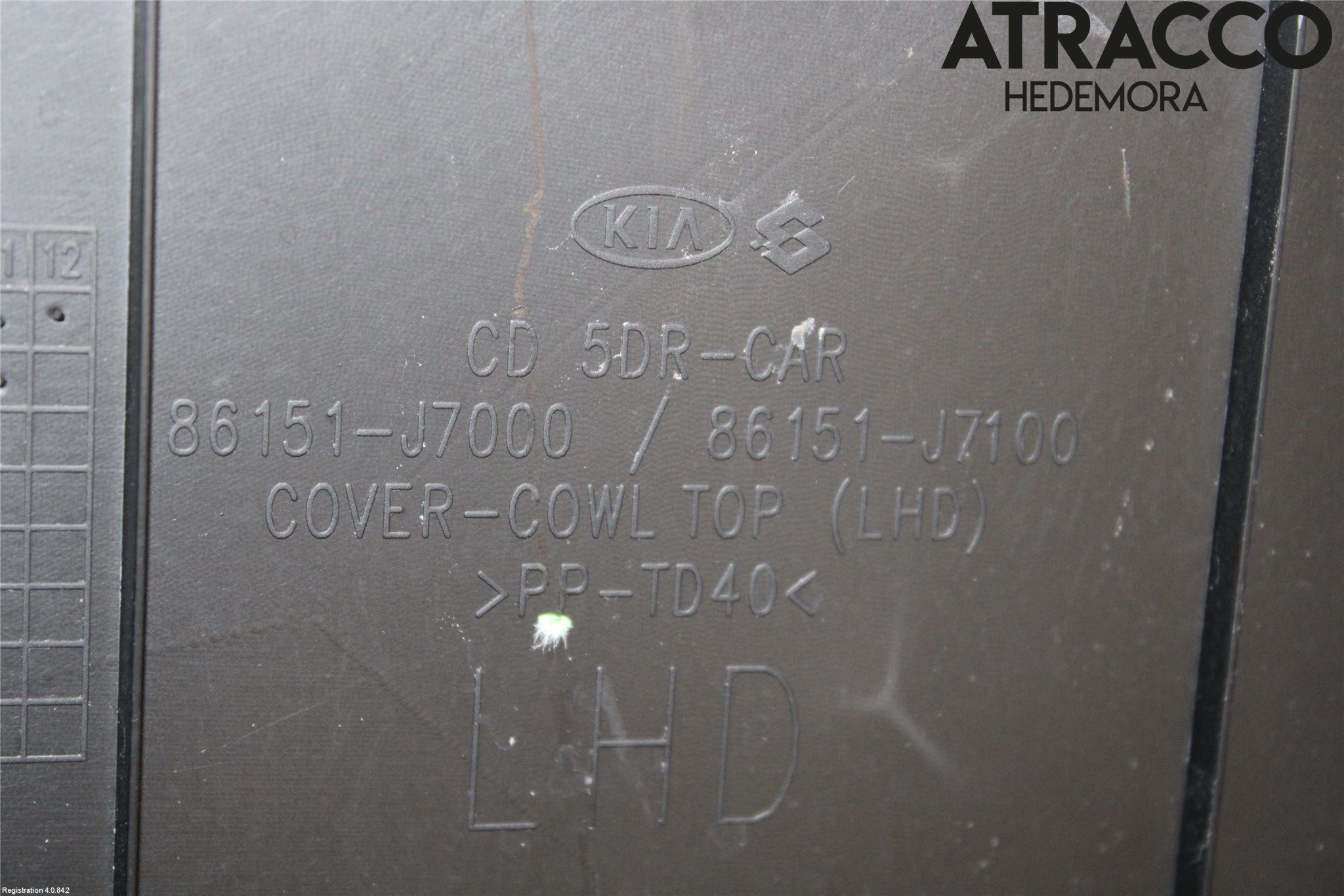 Kia CEED/CEED SW 19- Torpedplåt-Torpedplast