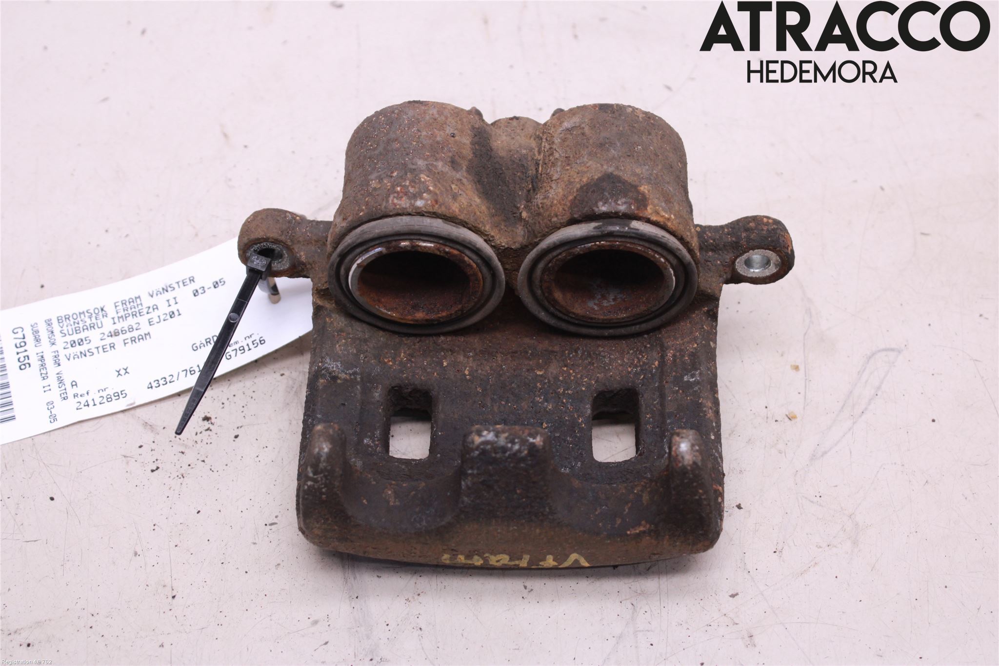Subaru IMPREZA II  03-05 Bromsok Fram Vänster