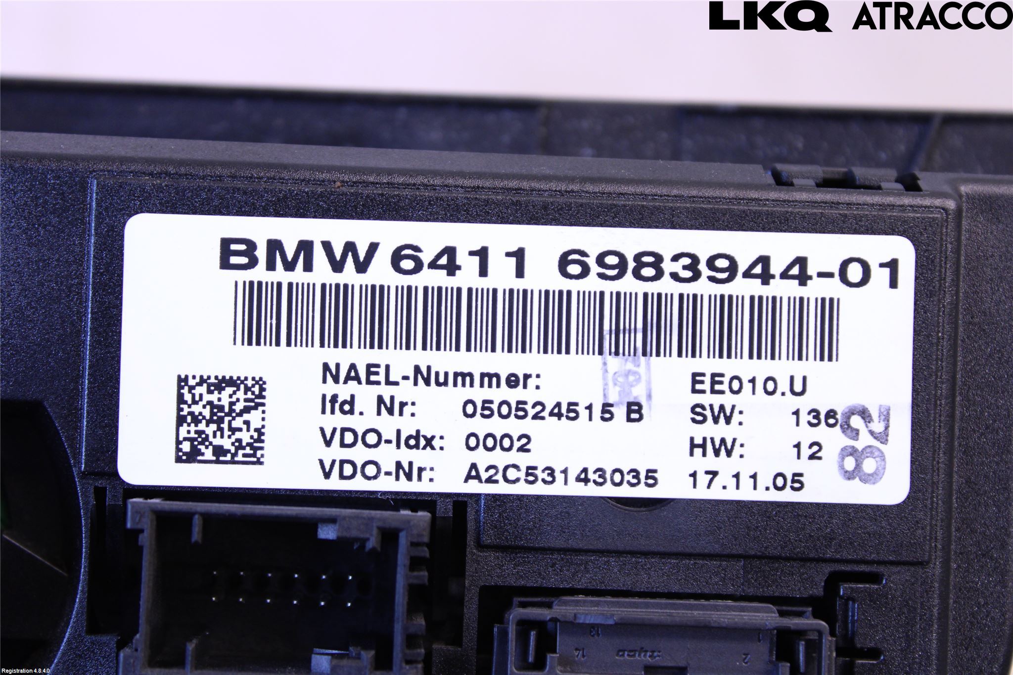 BMW 3 E90/91 SED/TOU 05-12 Ac Styrenhet Ac Manöveren