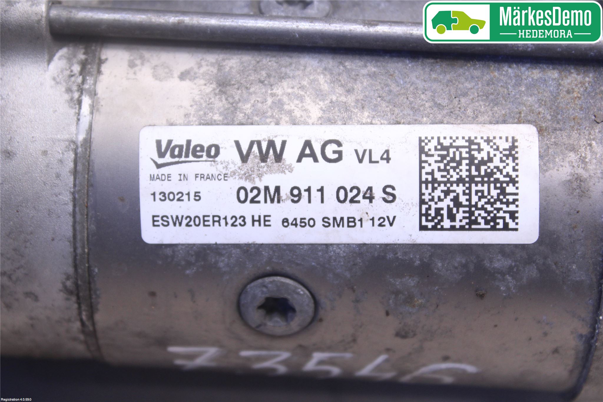 Audi A3/S3 8V 13-20 Startmotor Diesel