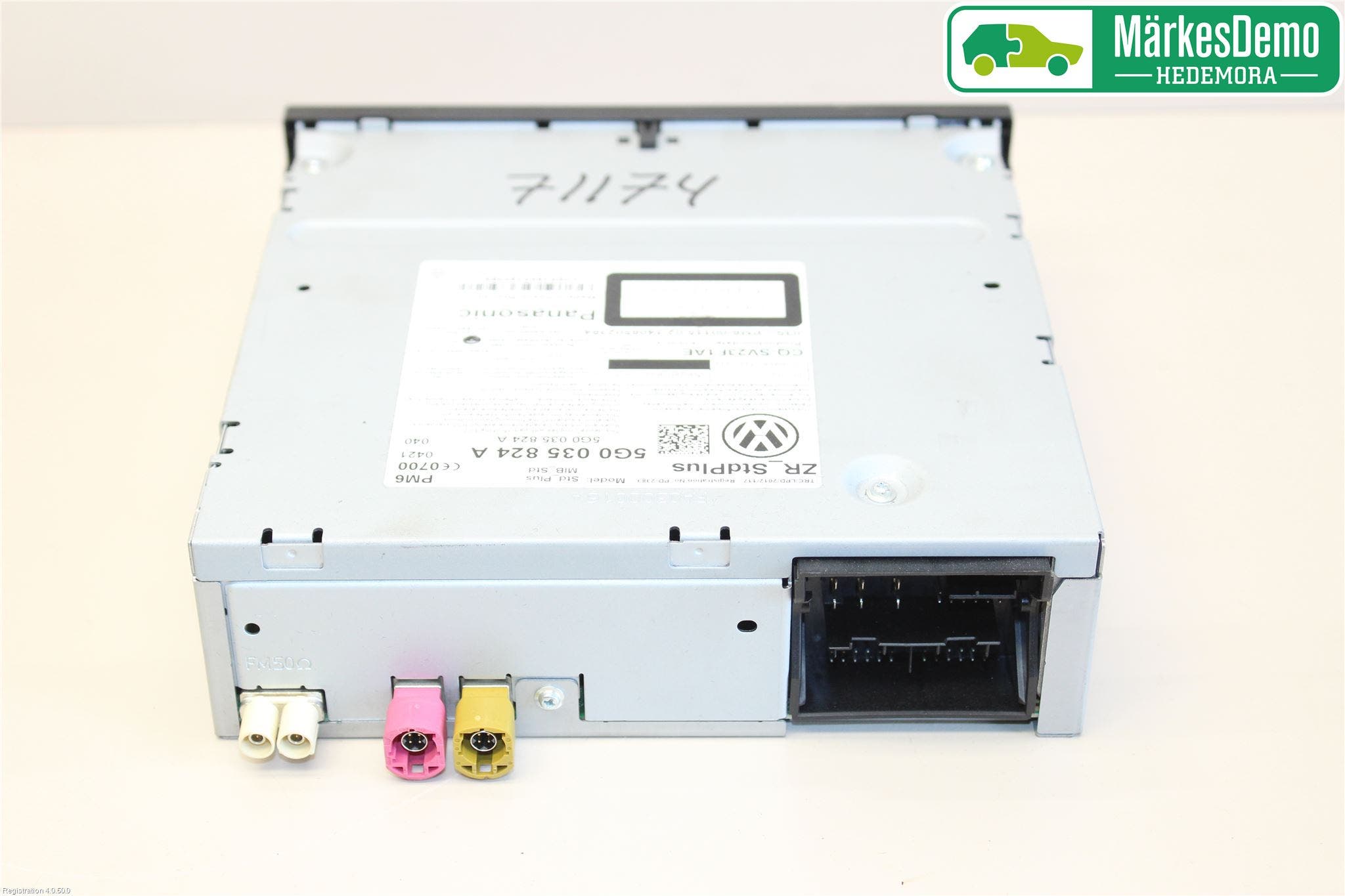 Volkswagen VW GOLF / E-GOLF VII 13-20 Cd Radio - Multimediapanel