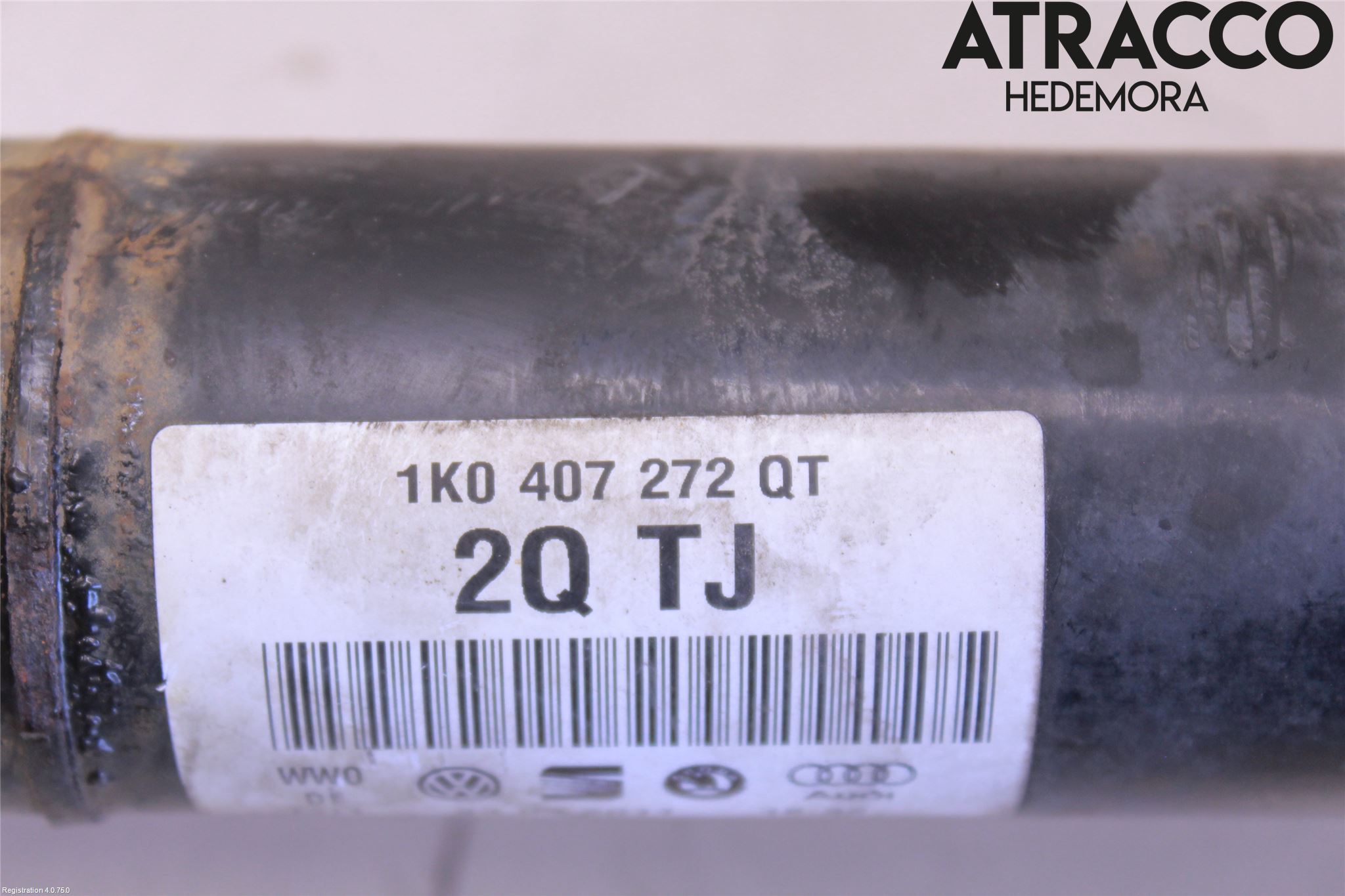 Volkswagen VW GOLF VI 09-13 Drivaxel Fram Höger